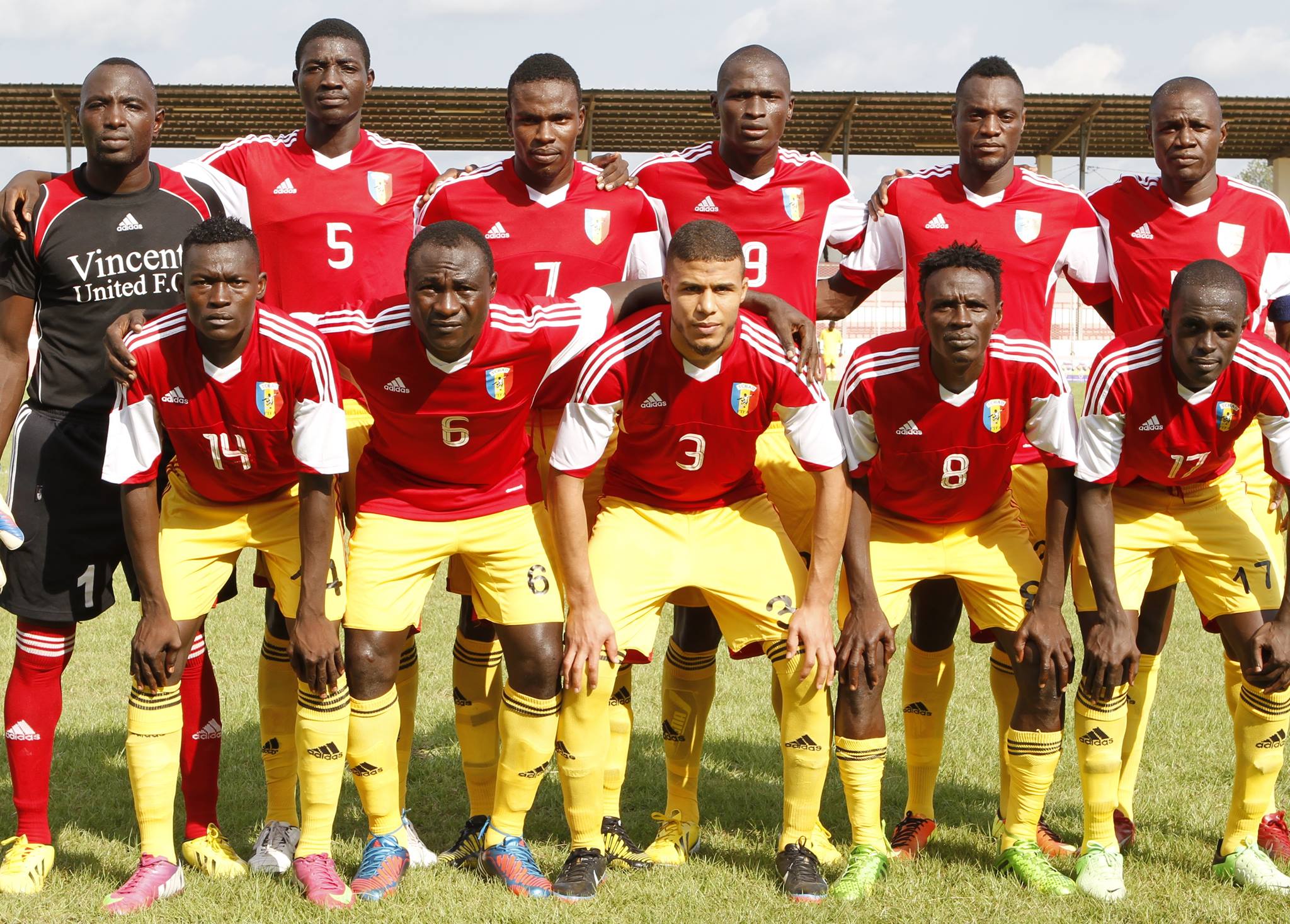 Chad 2013-14 Home (#9- BARTHÉLÉMY) Jersey/Shirt