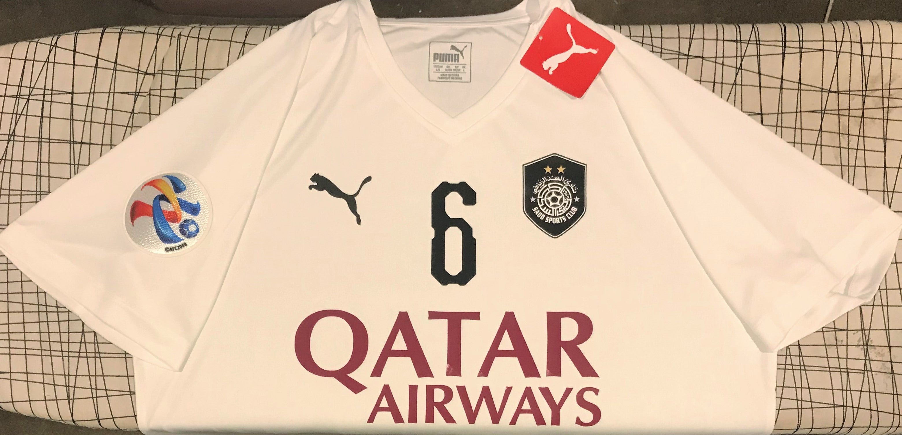 Al-Sadd 2018-19 Home (XAVI #6) Jersey/Shirt
