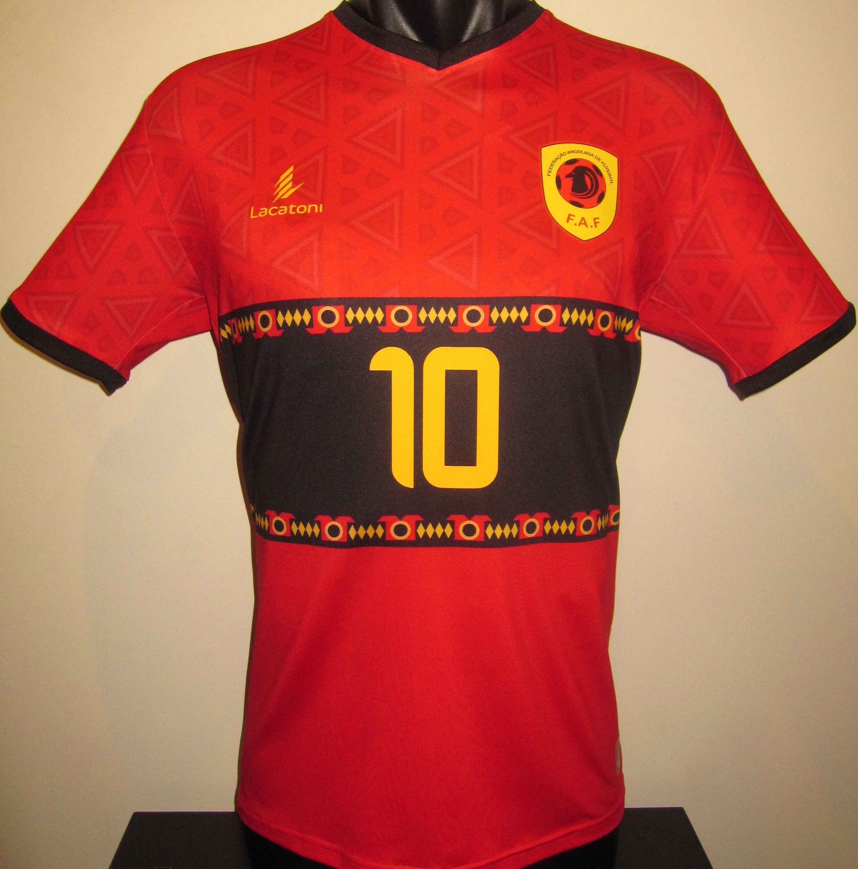 Angola 2024-25 Home (GELSON DALA #10) Jersey/Shirt