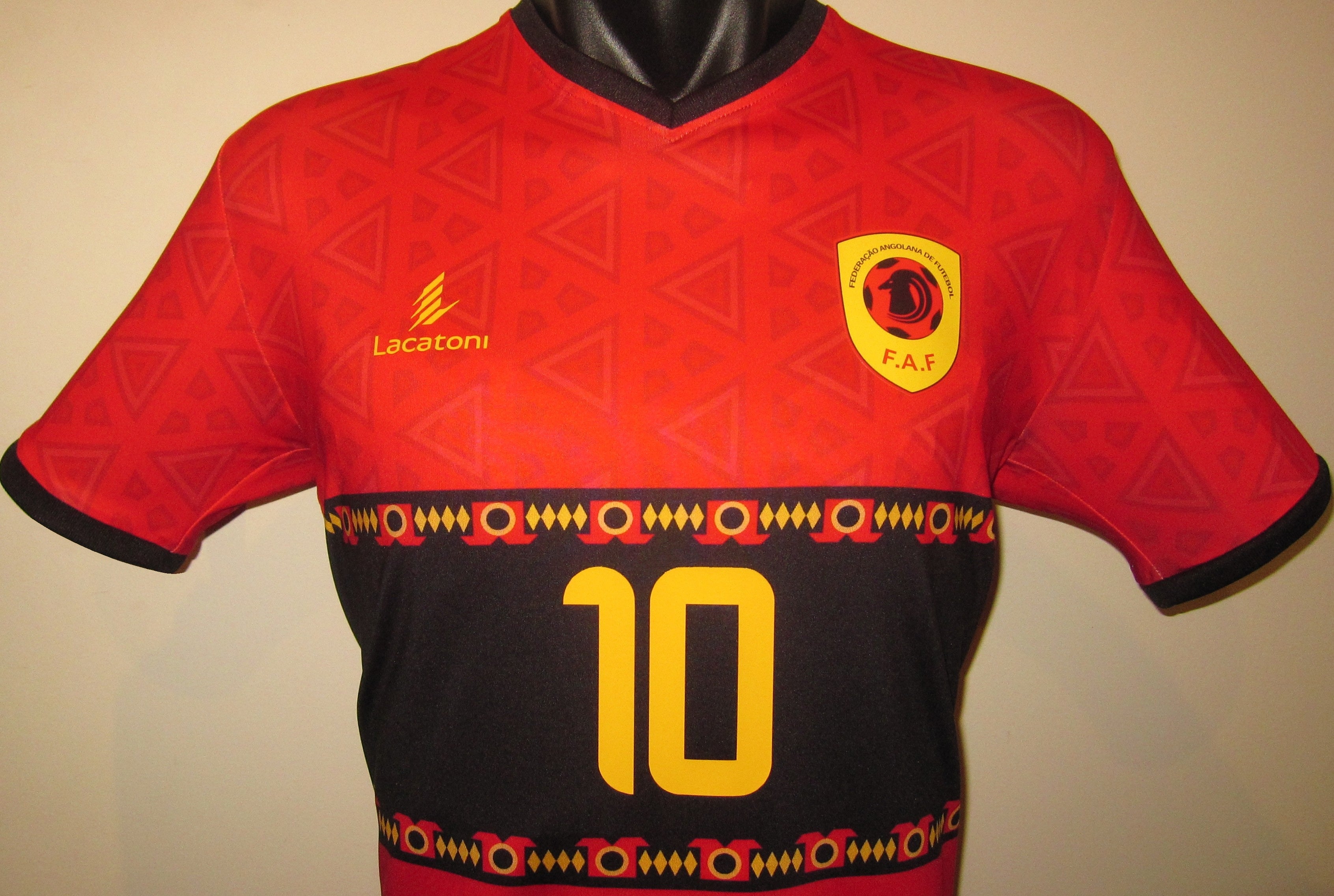 Angola 2024-25 Home (GELSON DALA #10) Jersey/Shirt