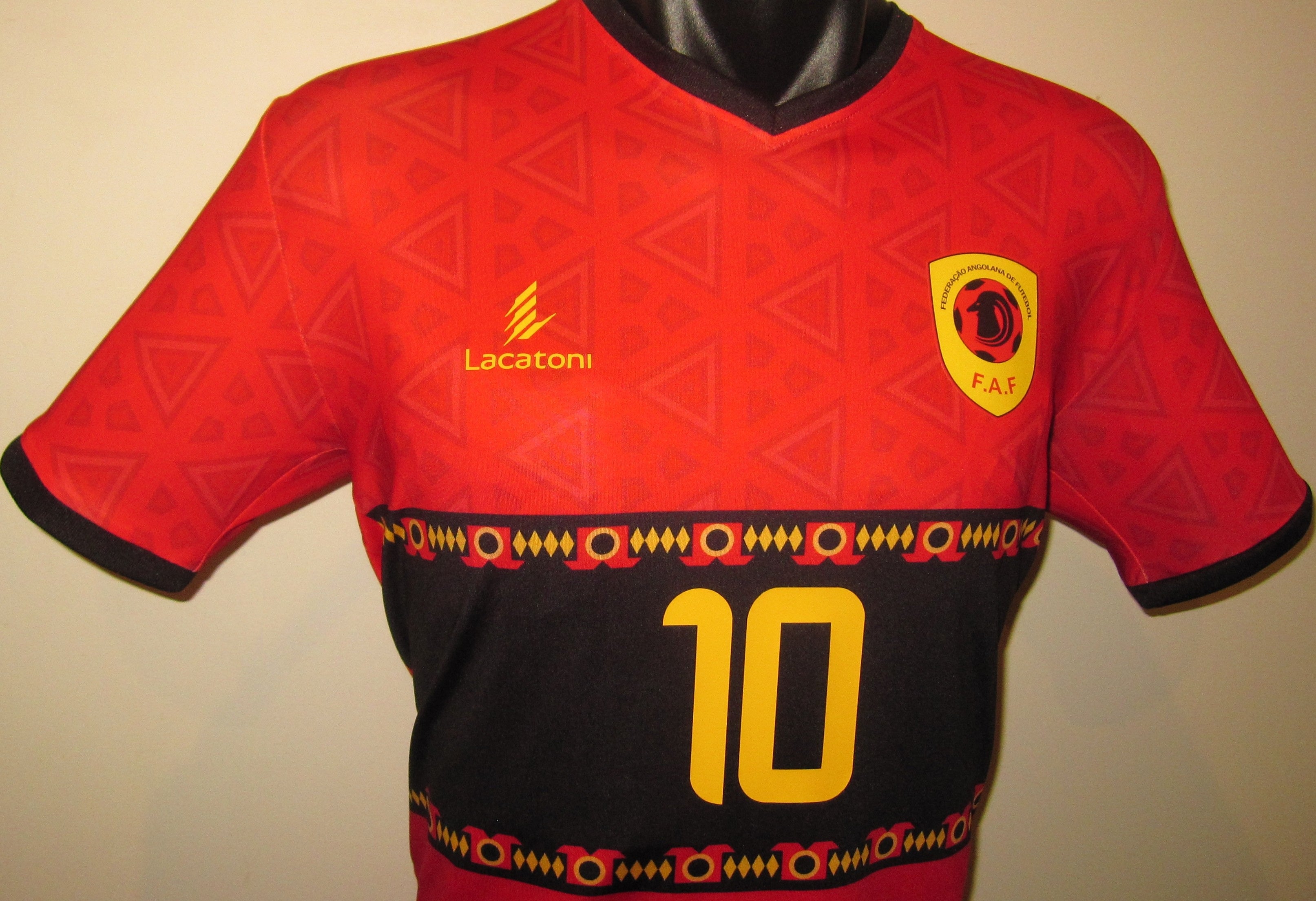 Angola 2024-25 Home (GELSON DALA #10) Jersey/Shirt