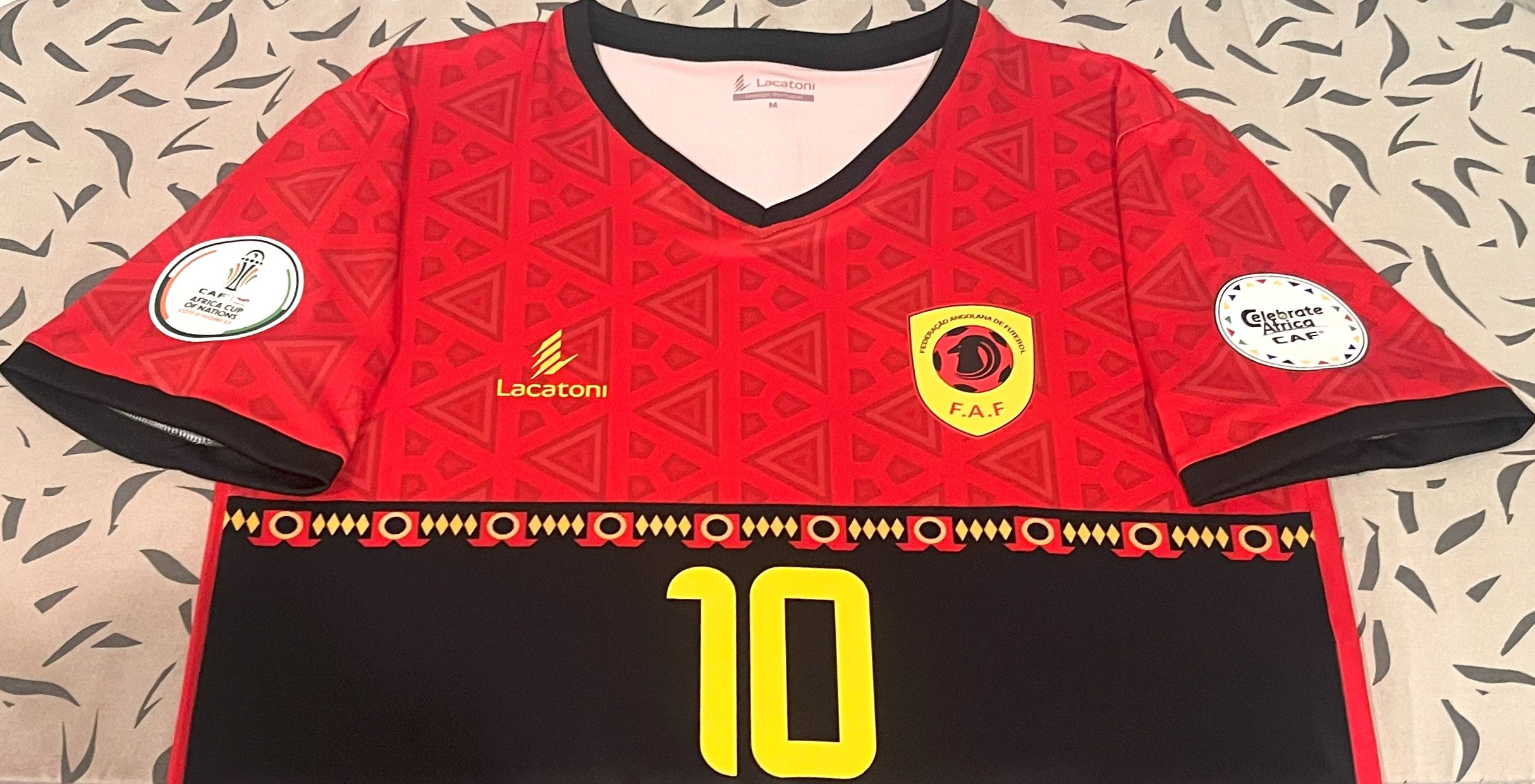 Angola 2024-25 Home (GELSON DALA #10) Jersey/Shirt