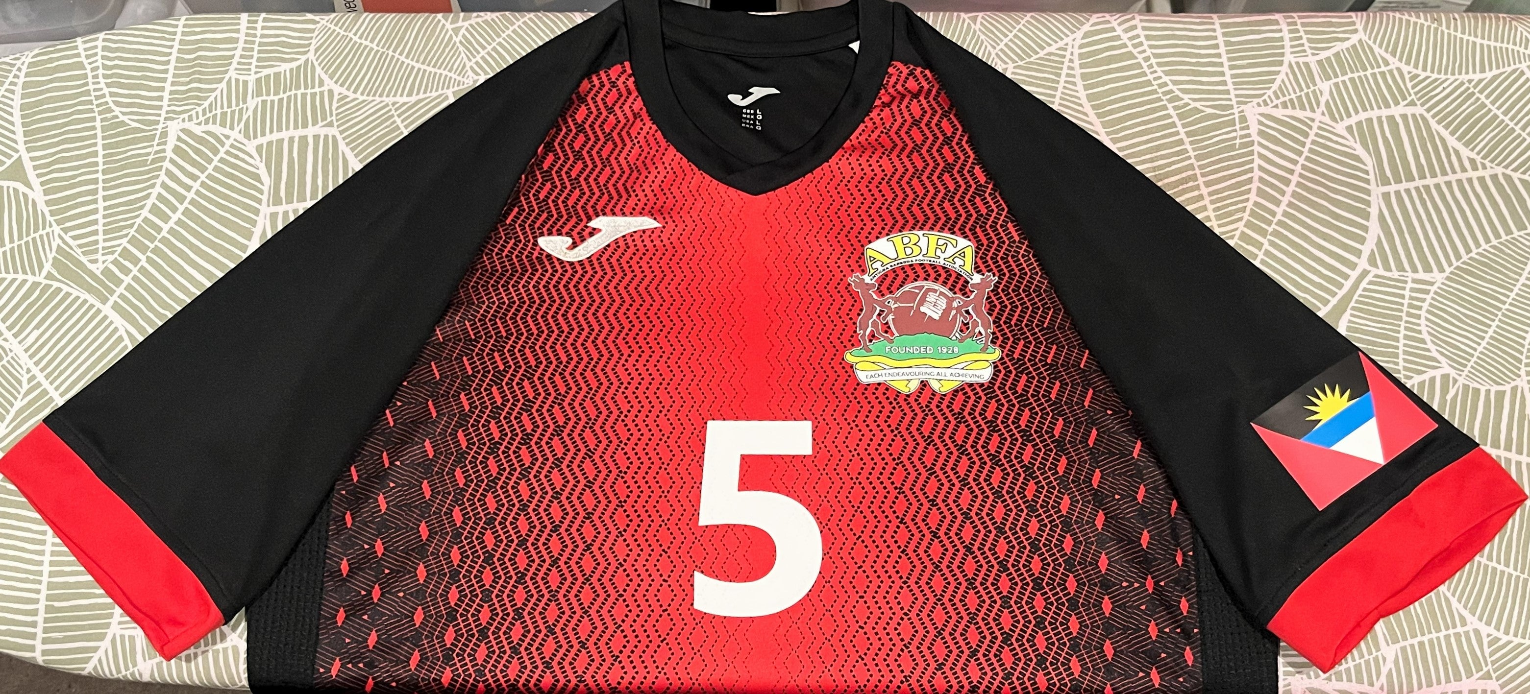 Antigua & Barbuda 2020-21 Away (#5- BOWRY) Jersey/Shirt
