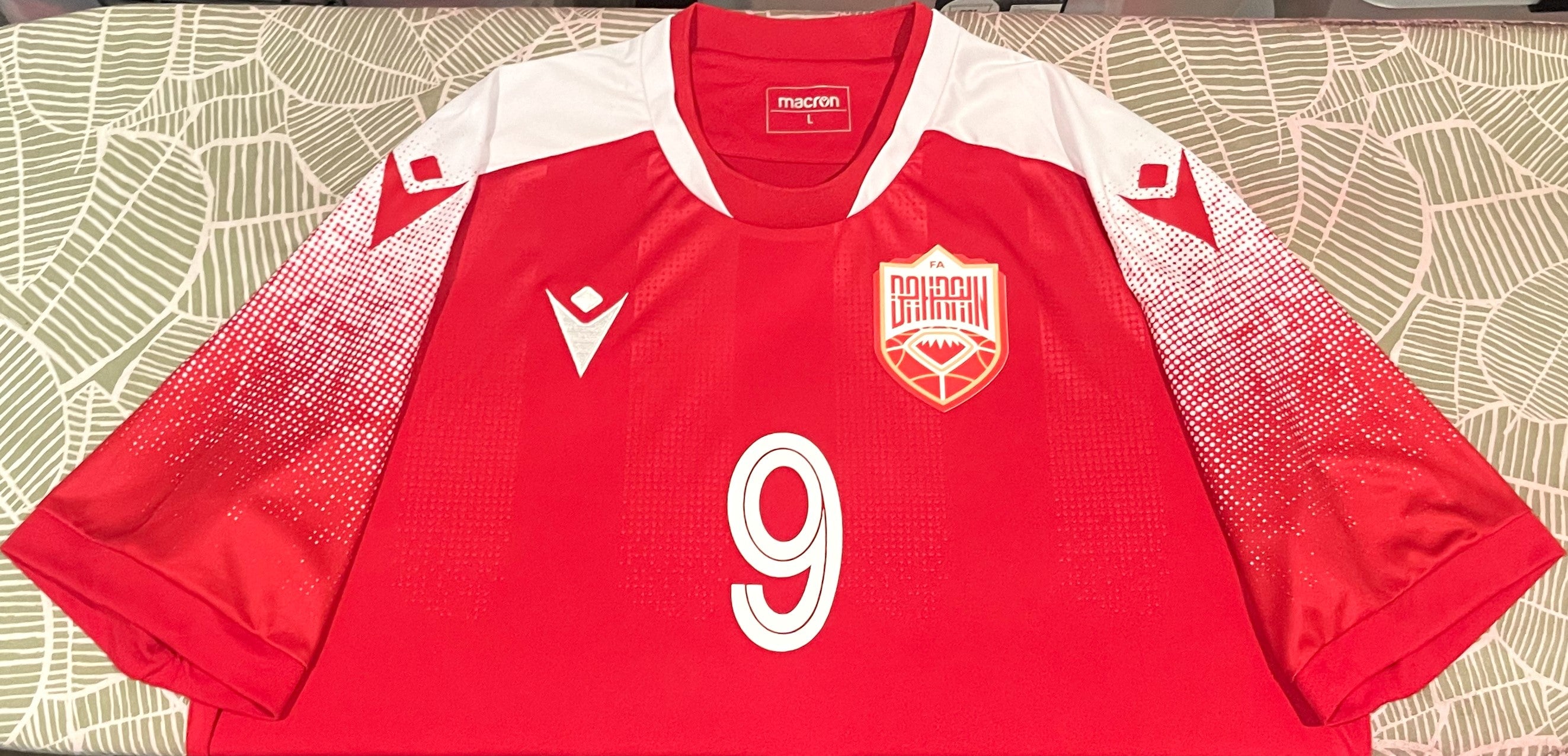 Bahrain 2022-23 Home (#9- A. YUSUF) Jersey/Shirt