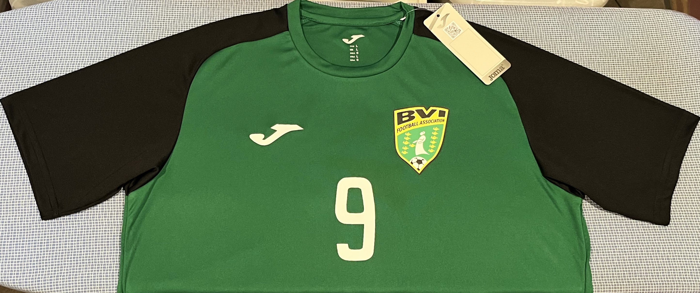 British Virgin Islands 2023 Home (#9- NELSON) Jersey/Shirt