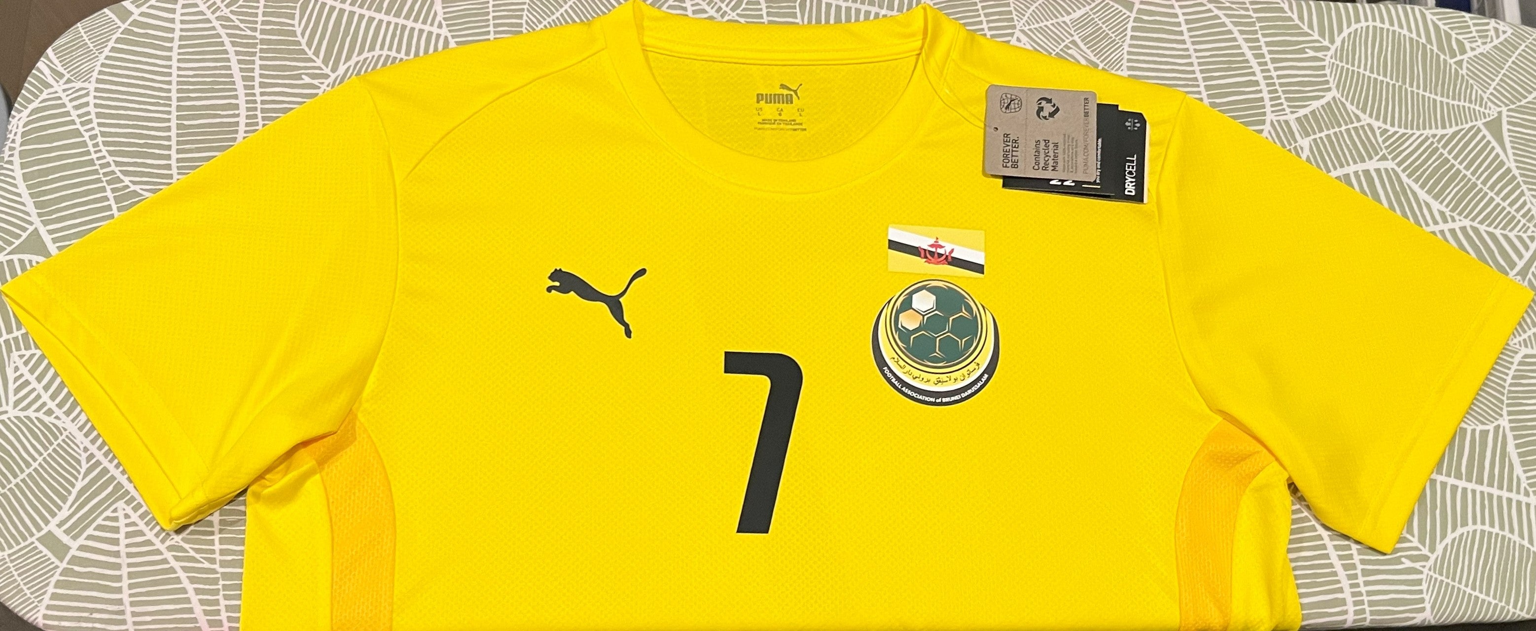 Brunei 2024-25 Home (#7- AZWAN) Jersey/Shirt