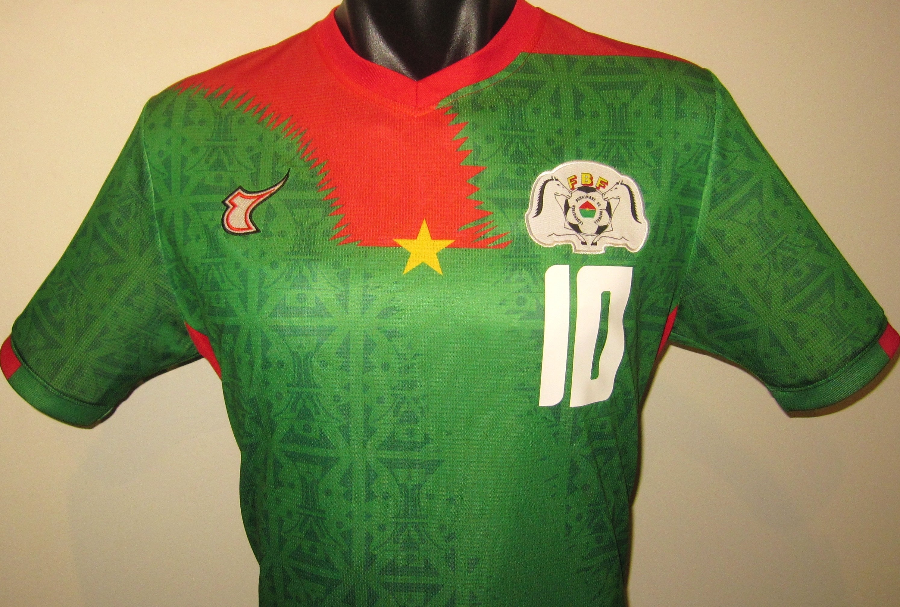 Burkina Faso 2024 Home (TRAORÉ #10) Jersey/Shirt