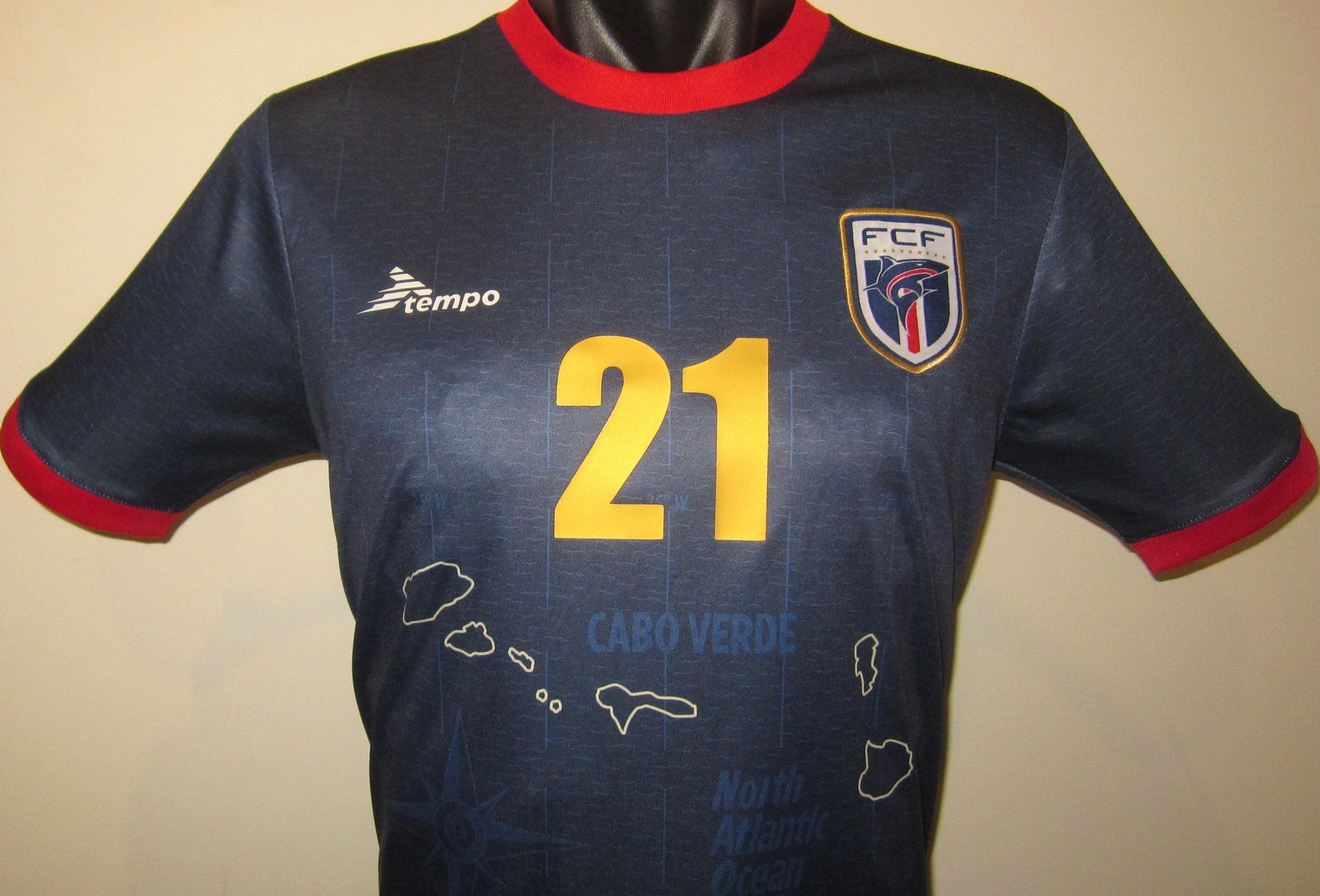 Cape Verde 2023-24 Home (BEBÉ #21) Jersey/Shirt