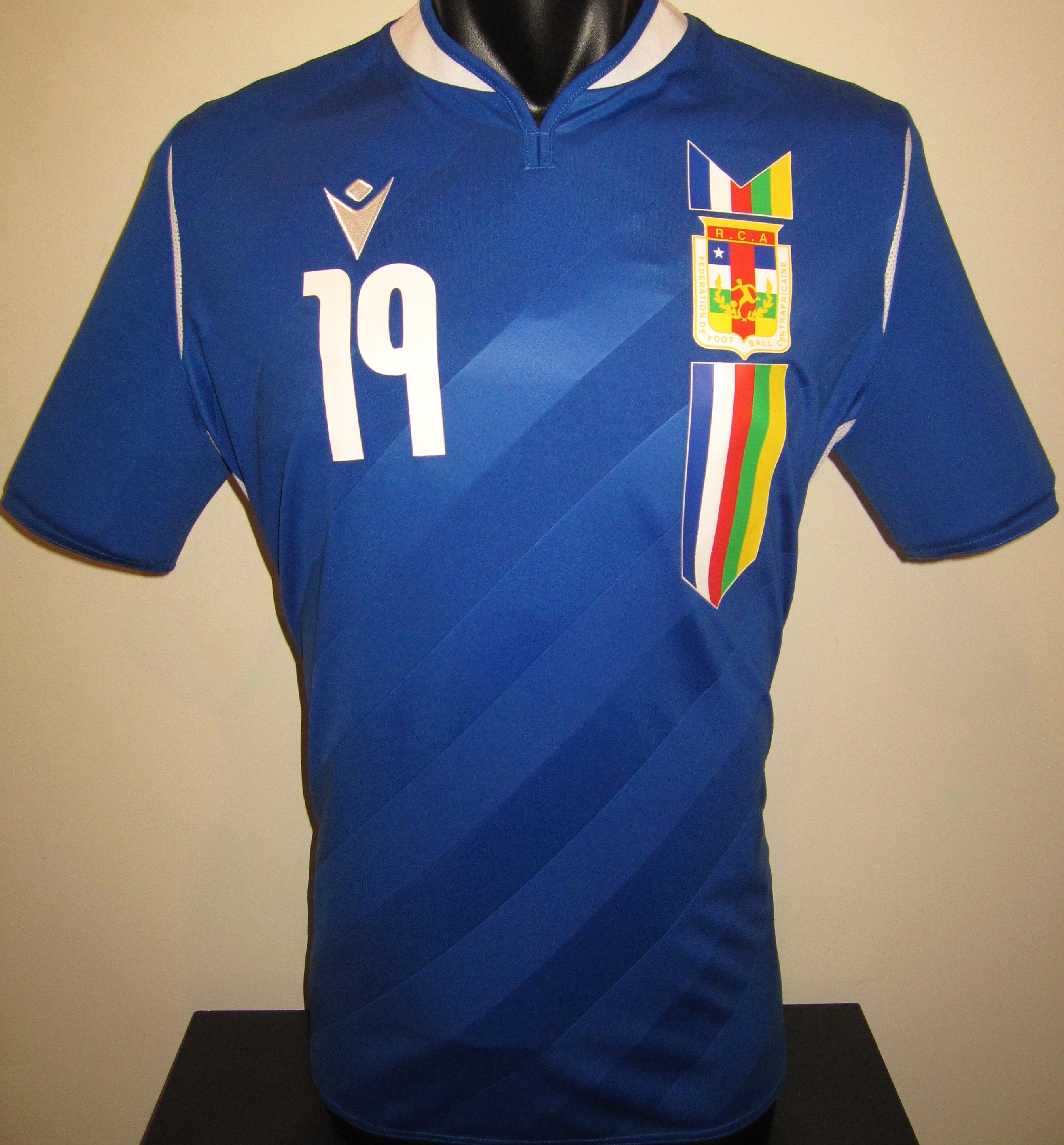 Central African Republic 2022 Home (KONDOGBIA #19) Jersey/Shirt
