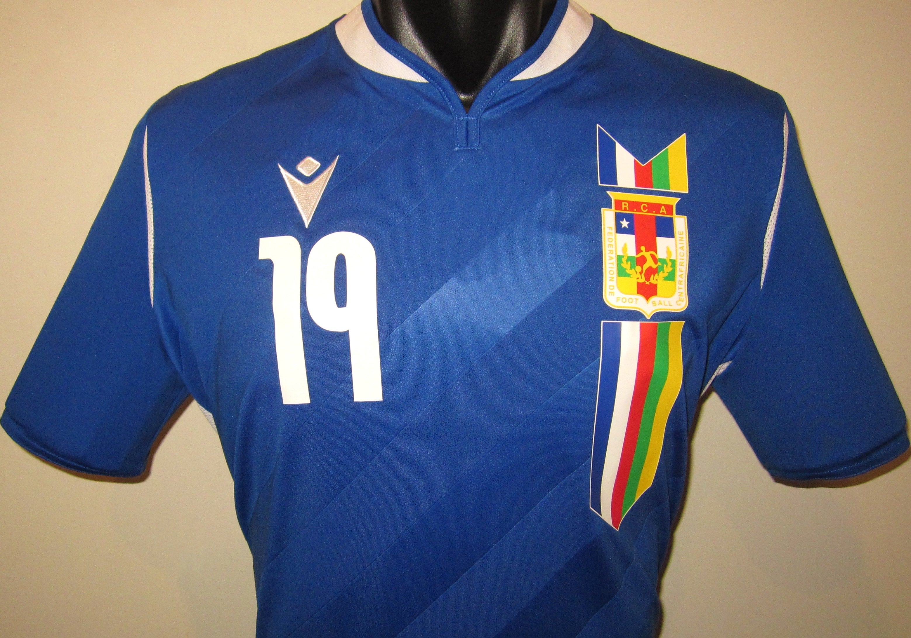 Central African Republic 2022 Home (KONDOGBIA #19) Jersey/Shirt