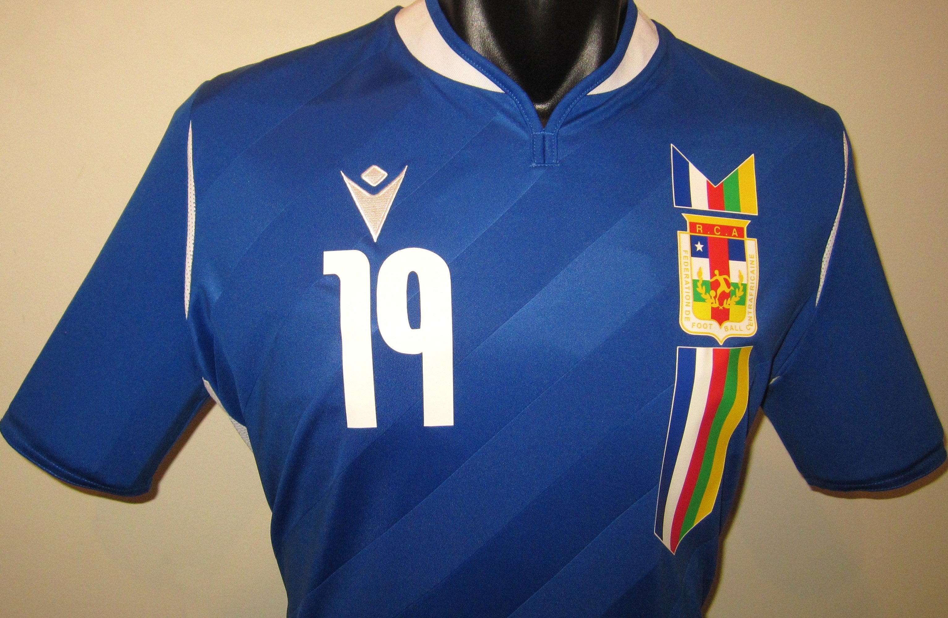 Central African Republic 2022 Home (KONDOGBIA #19) Jersey/Shirt
