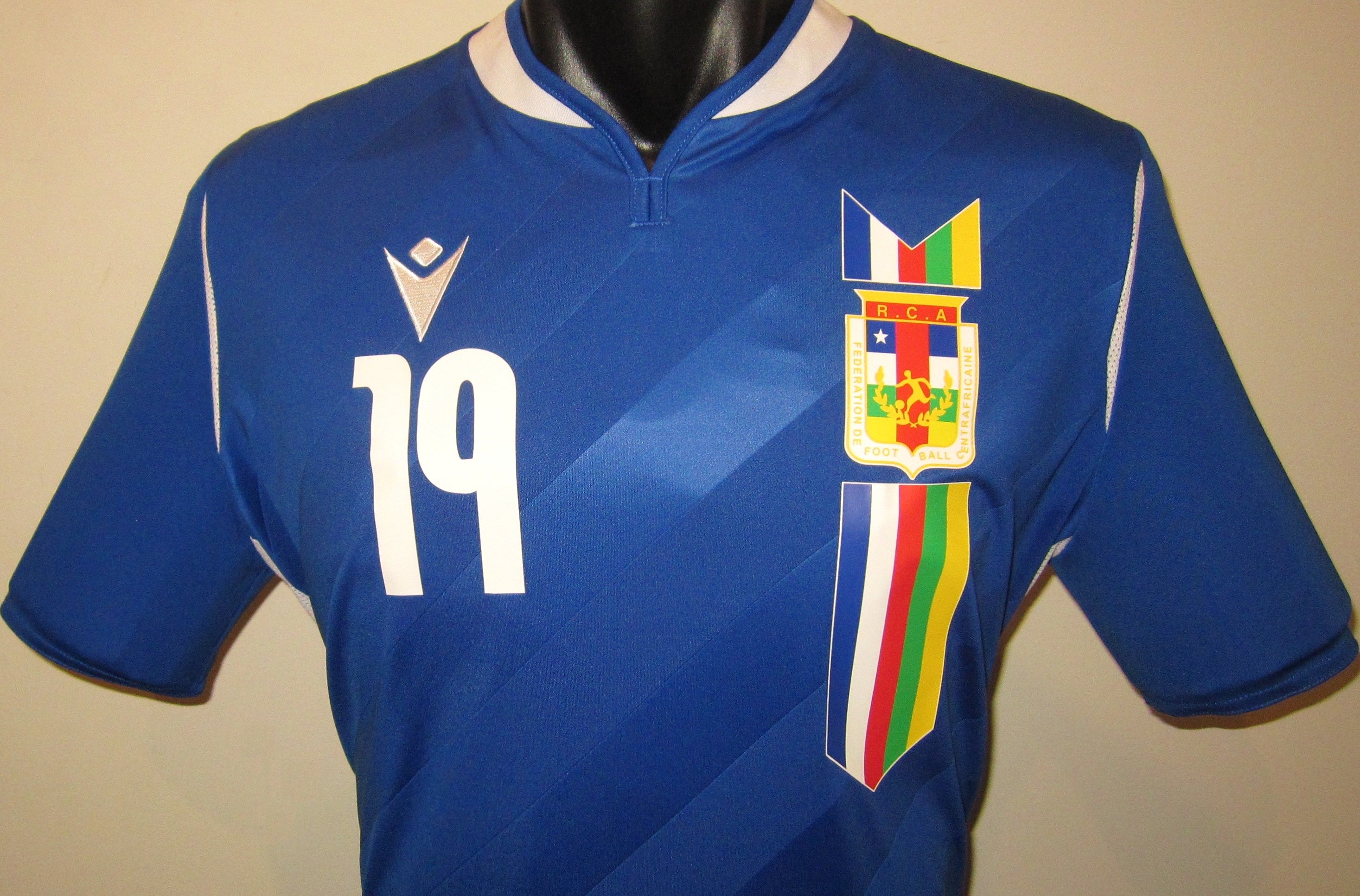 Central African Republic 2022 Home (KONDOGBIA #19) Jersey/Shirt