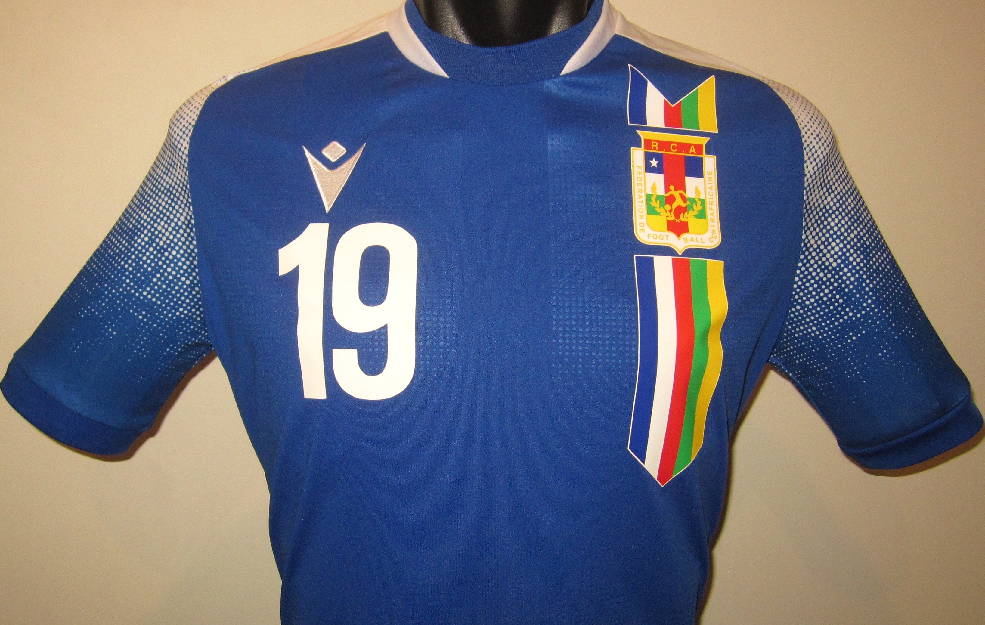 Central African Republic 2023 Home (#19- KONDOGBIA) Jersey/Shirt
