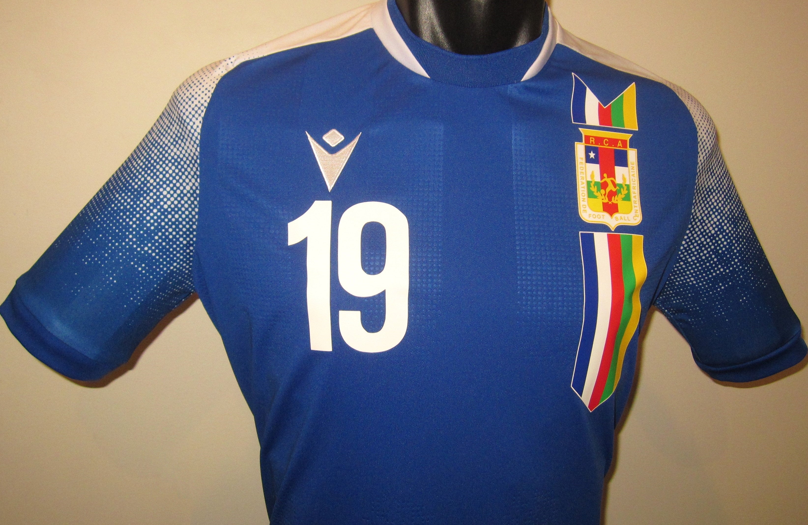 Central African Republic 2023 Home (#19- KONDOGBIA) Jersey/Shirt