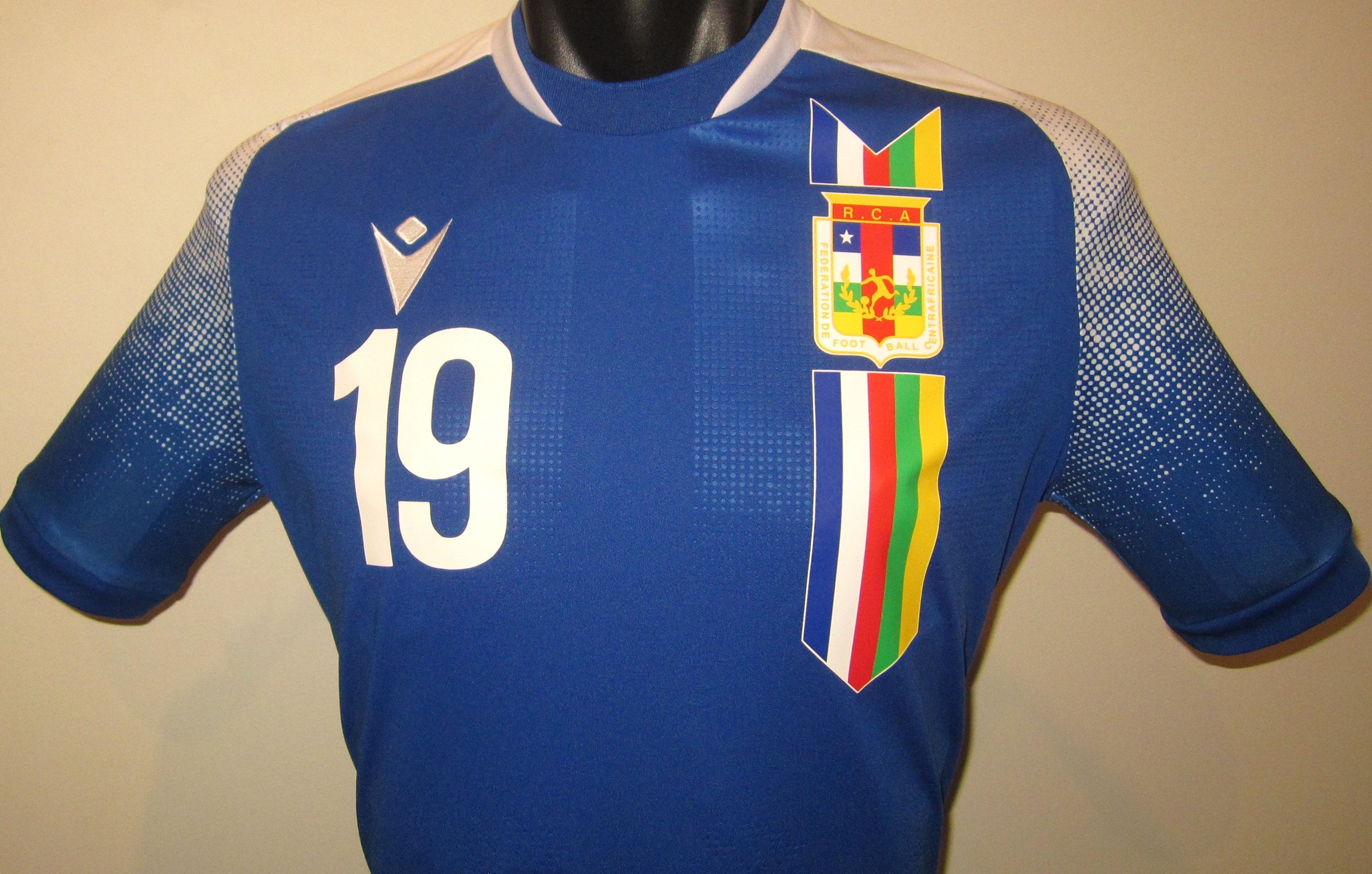 Central African Republic 2023 Home (#19- KONDOGBIA) Jersey/Shirt