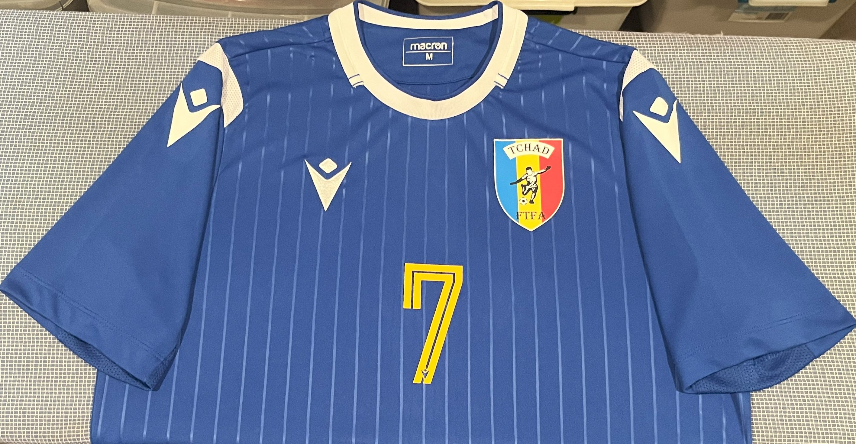 Chad 2021-22 Home (#7- MARIUS) Jersey/Shirt