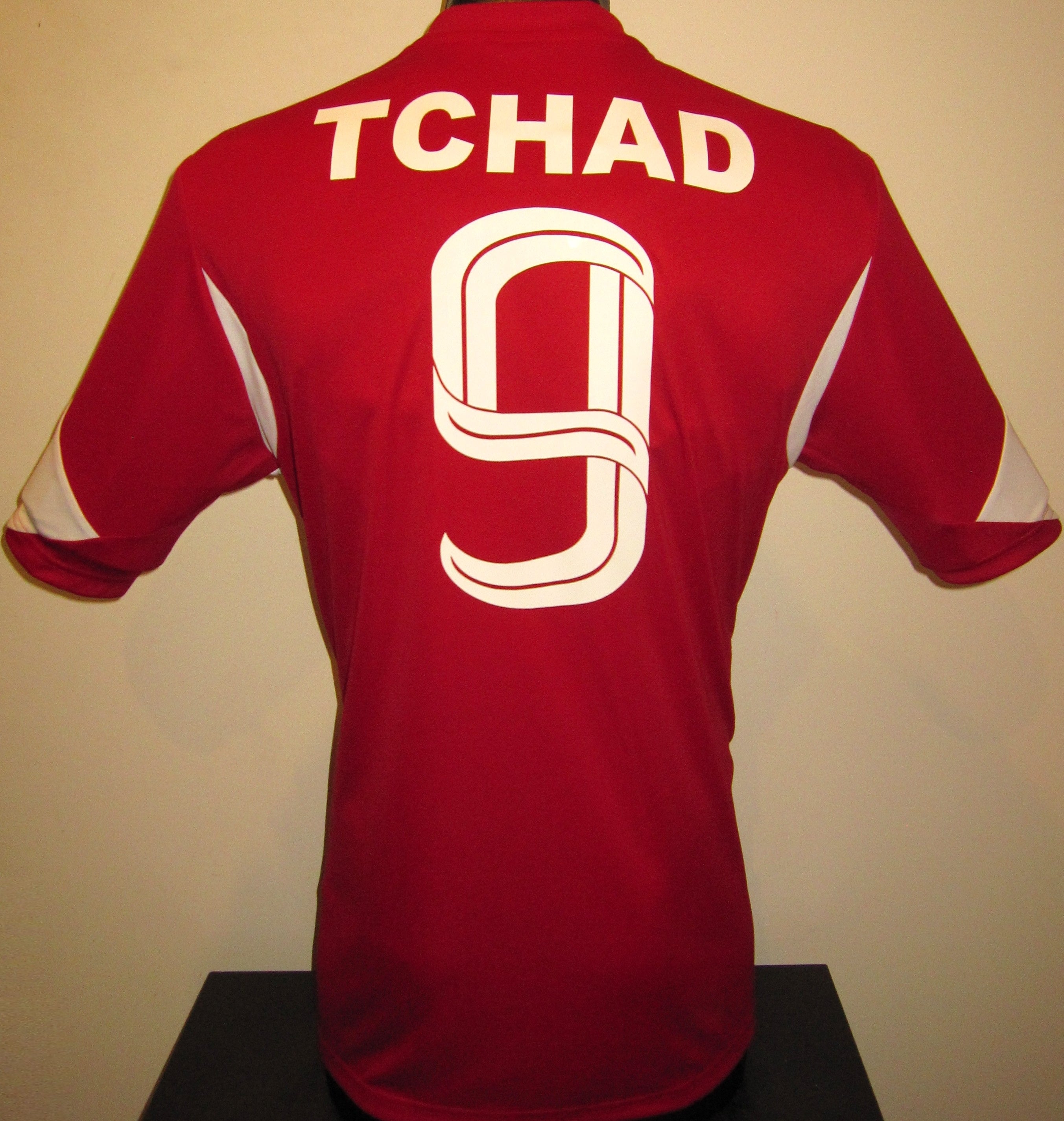 Chad 2013-14 Home (#9- BARTHÉLÉMY) Jersey/Shirt