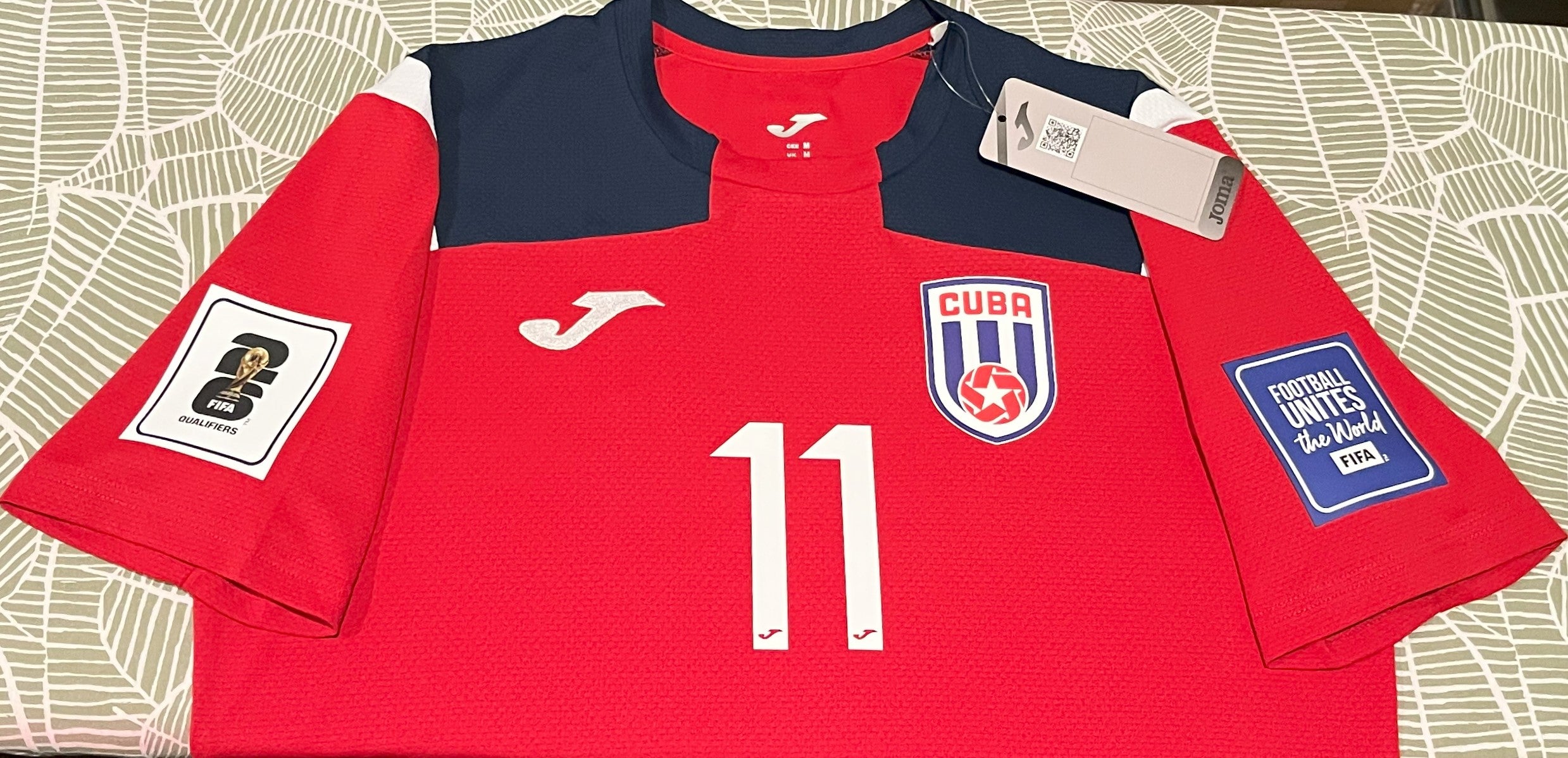 Cuba 2025 Home (#11- HERNÁNDEZ) Jersey/Shirt