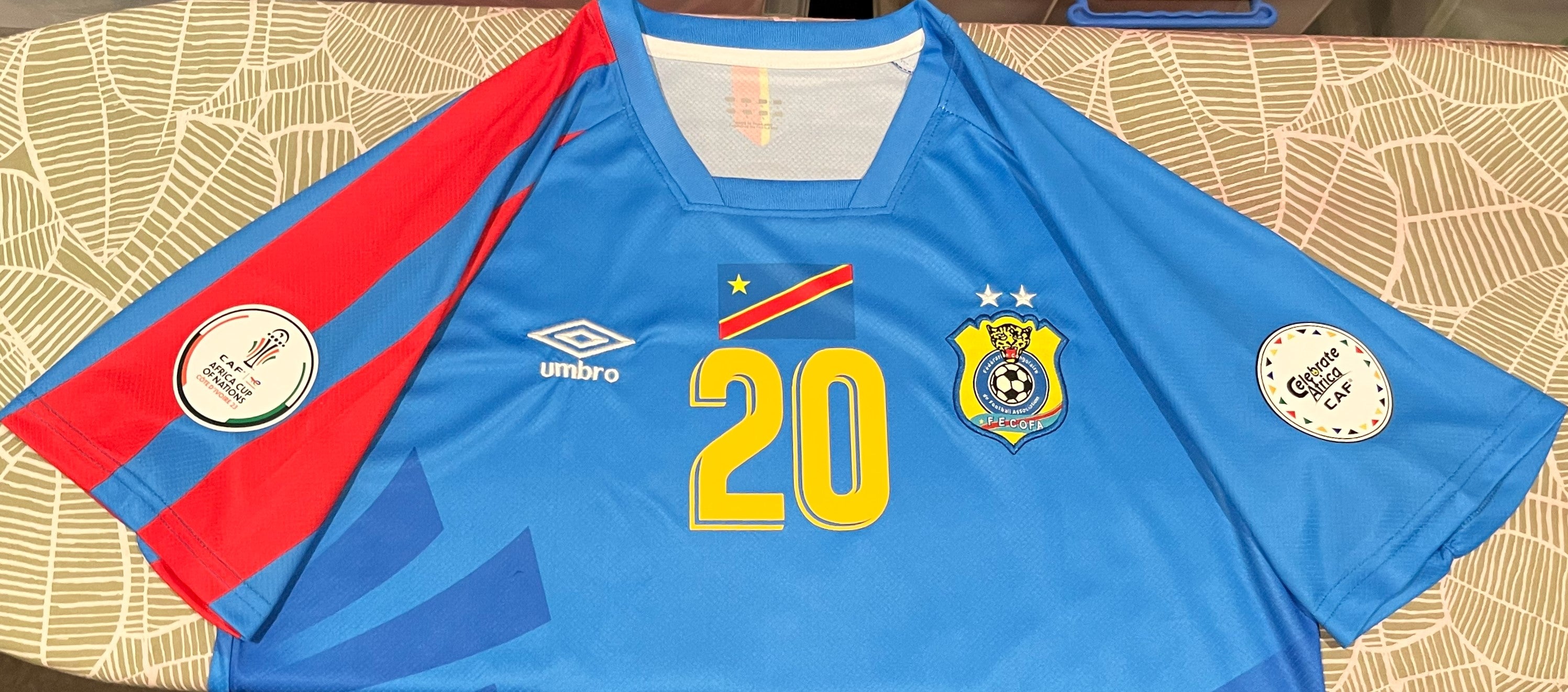 D.R. Congo 2023-24 Home (WISSA #20) Jersey/Shirt