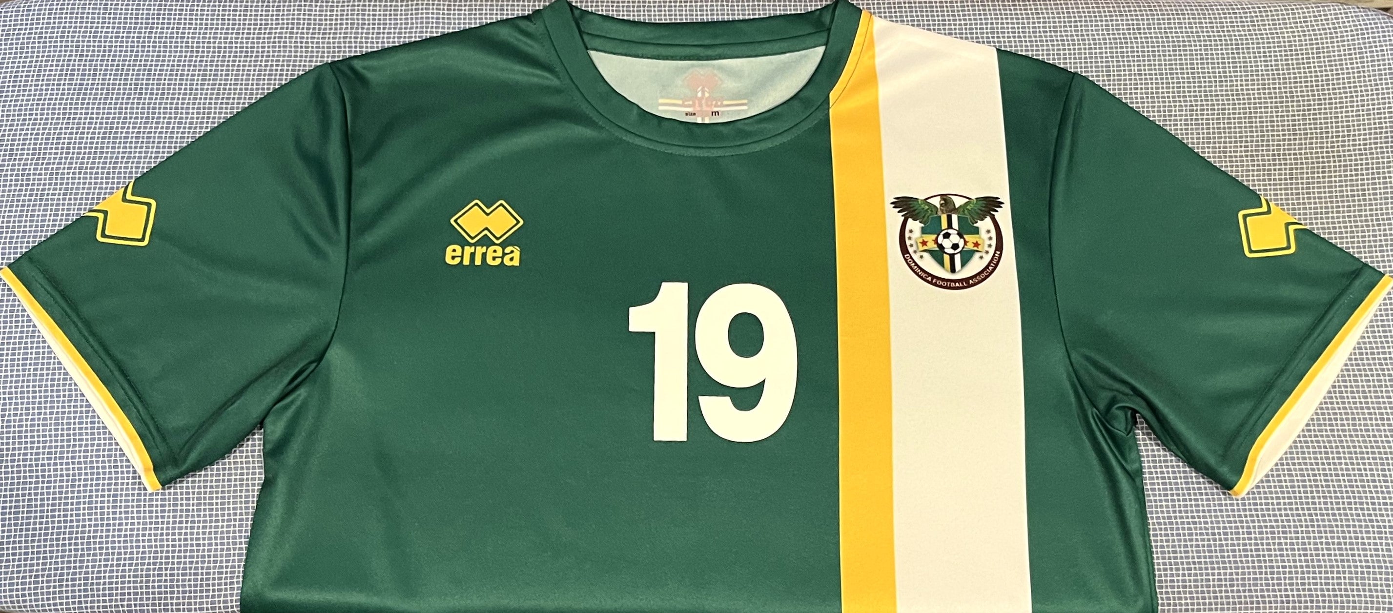 Dominica 2022-23 Home (#19- THOMAS) Jersey/Shirt