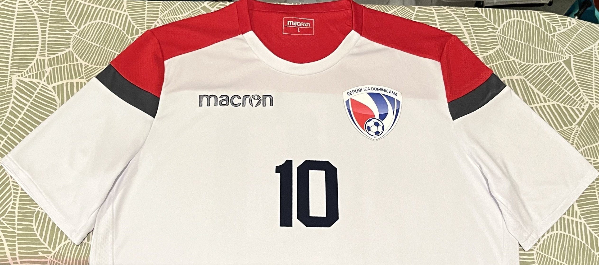 Dominican Republic 2018 Away (#10- RODRÍGUEZ) Jersey/Shirt