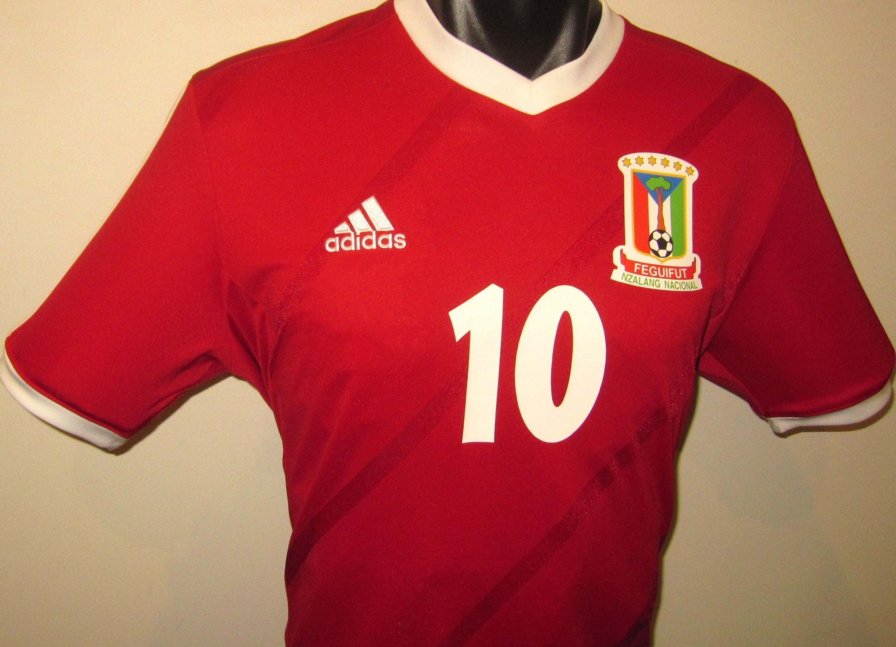 Equatorial Guinea 2017 Home (EMILIO NSUE #10) Jersey/Shirt