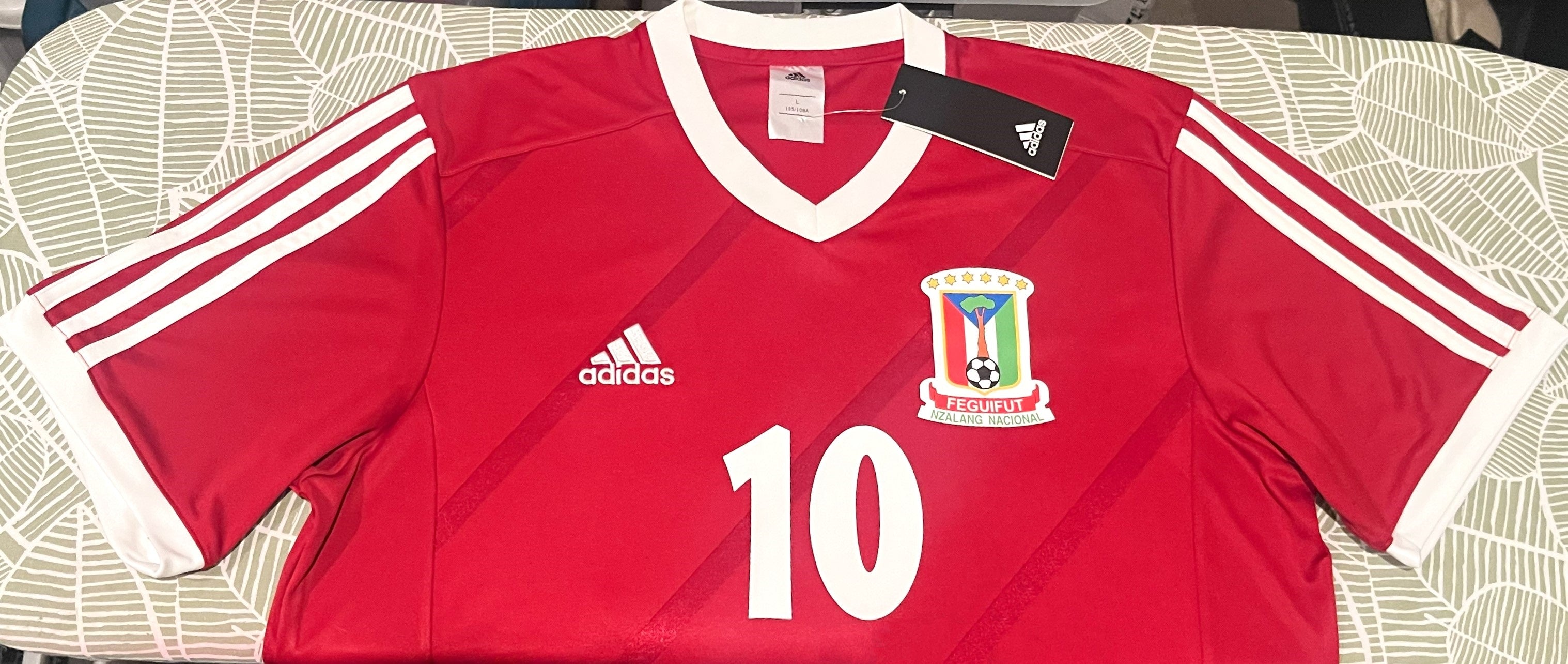 Equatorial Guinea 2017 Home (EMILIO NSUE #10) Jersey/Shirt