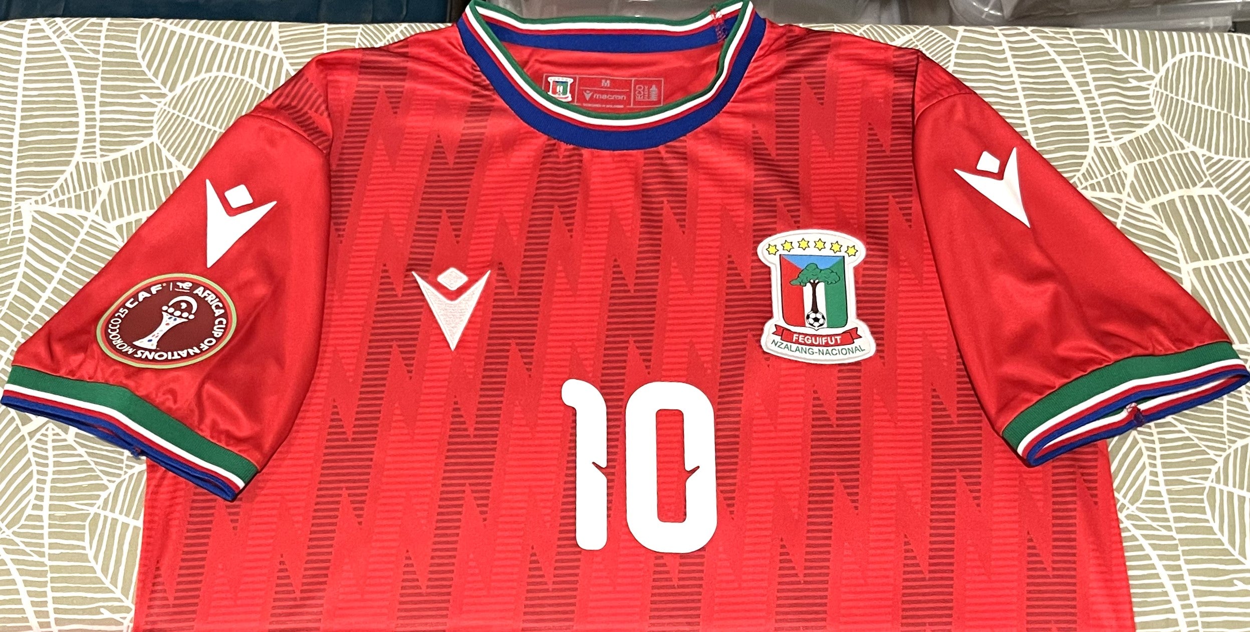 Equatorial Guinea 2025-26 Home (NSUE #10) Jersey/Shirt