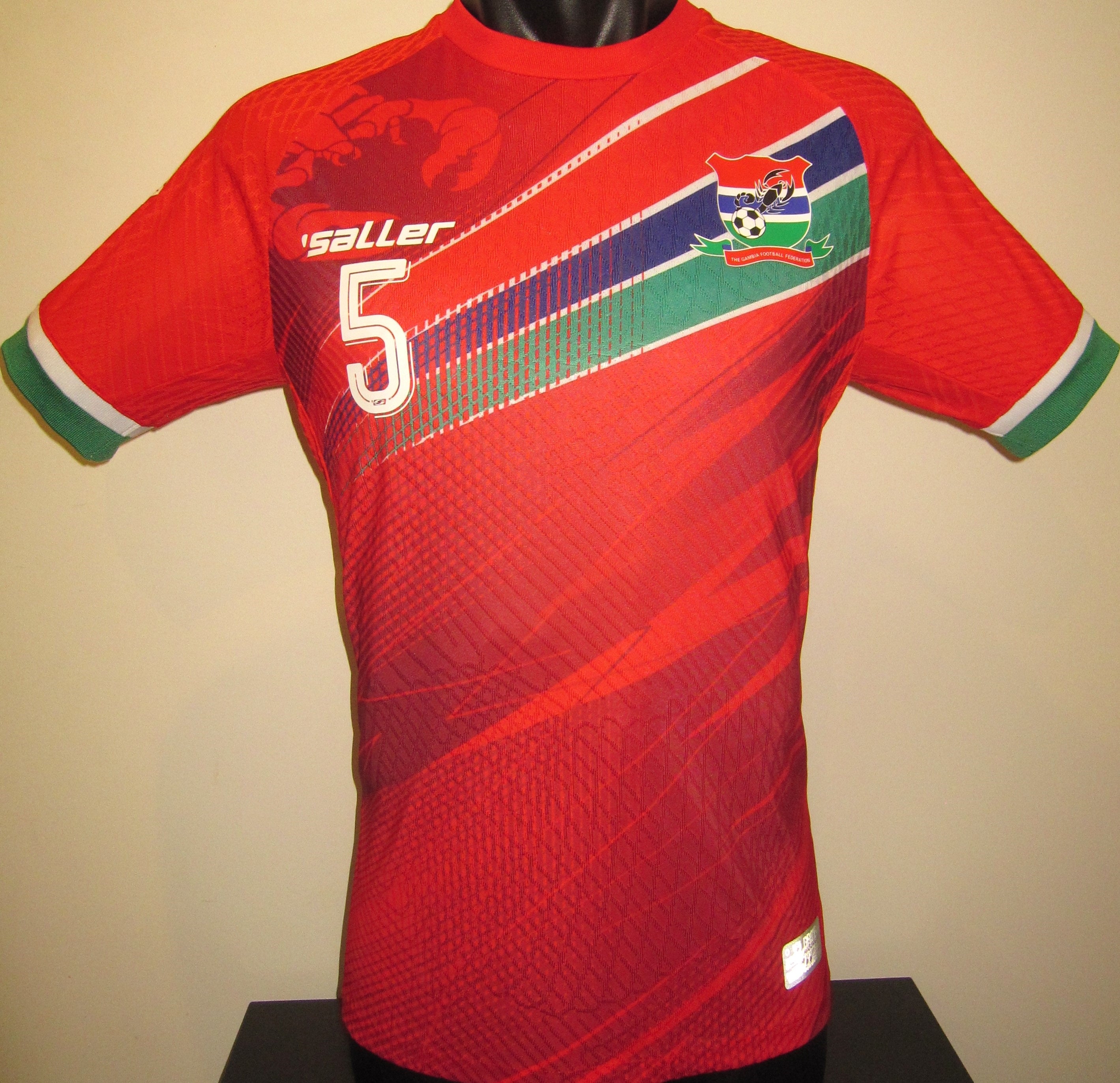 Gambia 2024-25 Home (#5- COLLEY) Jersey/Shirt
