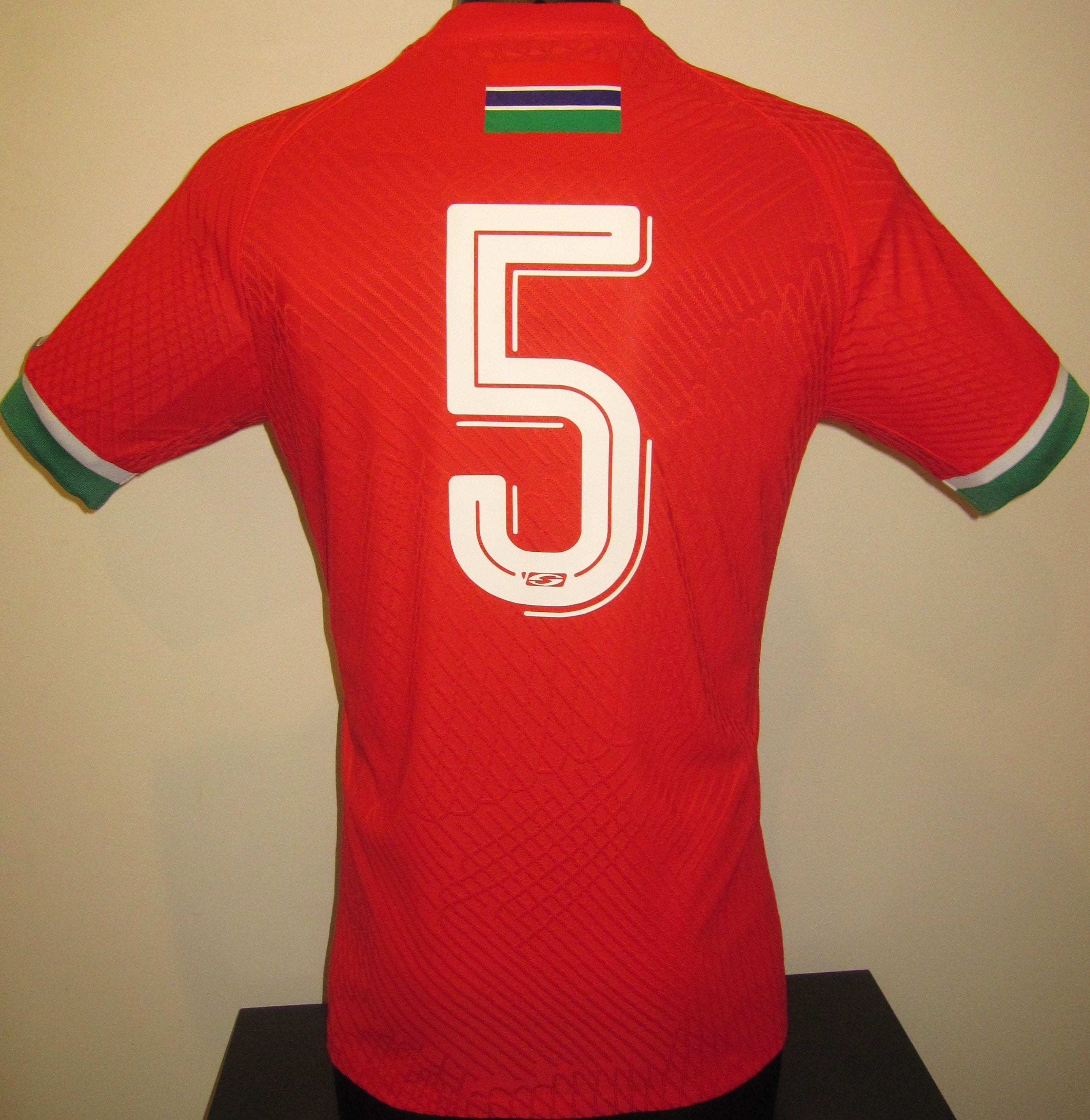 Gambia 2024-25 Home (#5- COLLEY) Jersey/Shirt