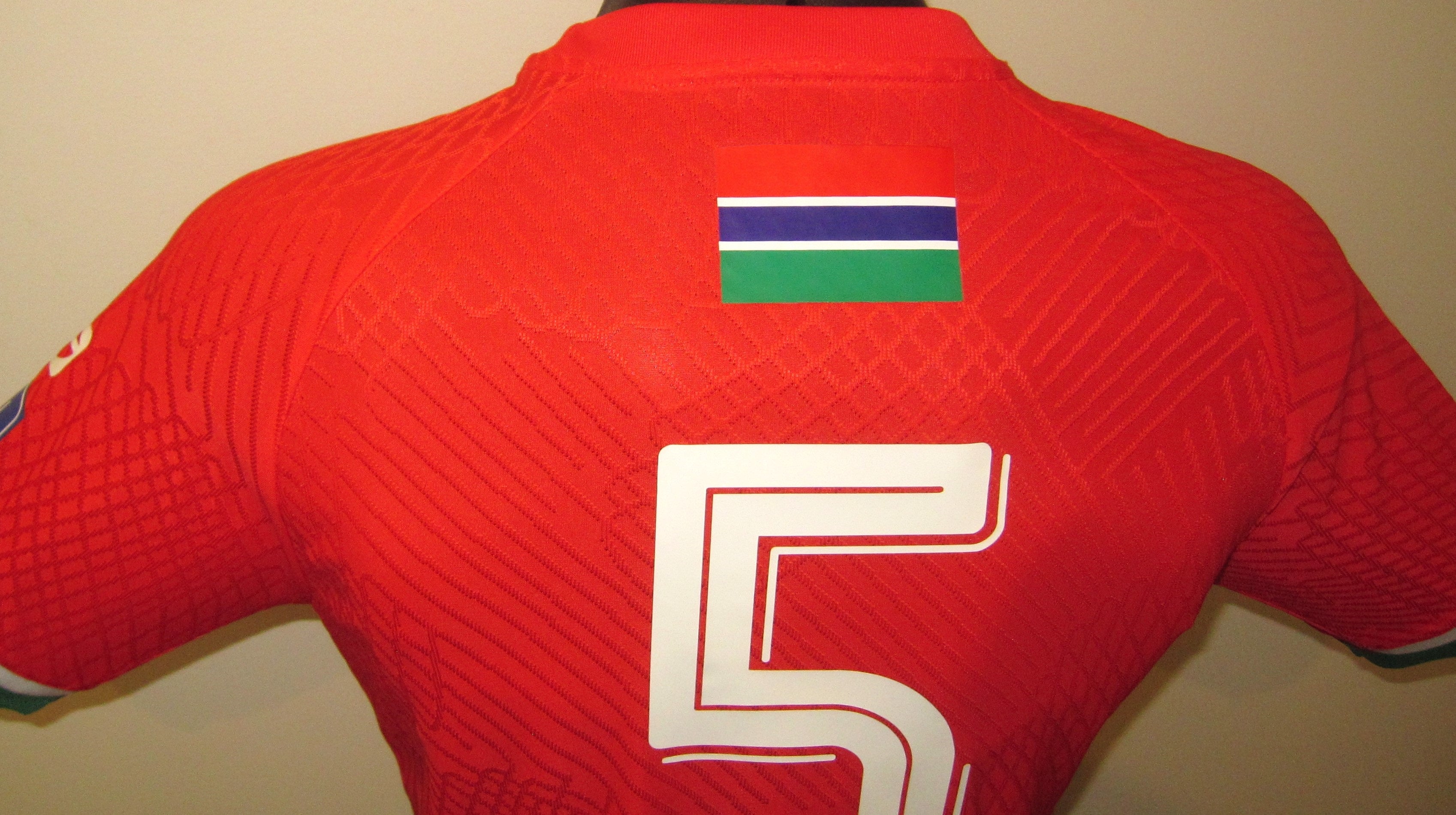 Gambia 2024-25 Home (#5- COLLEY) Jersey/Shirt