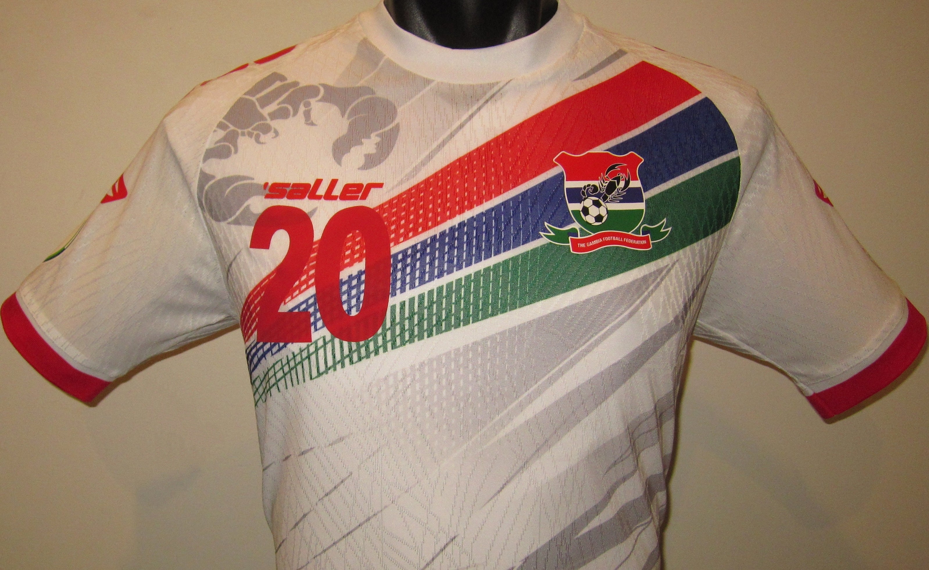 Gambia 2024-25 Away (Y. MINTEH #20) Jersey/Shirt