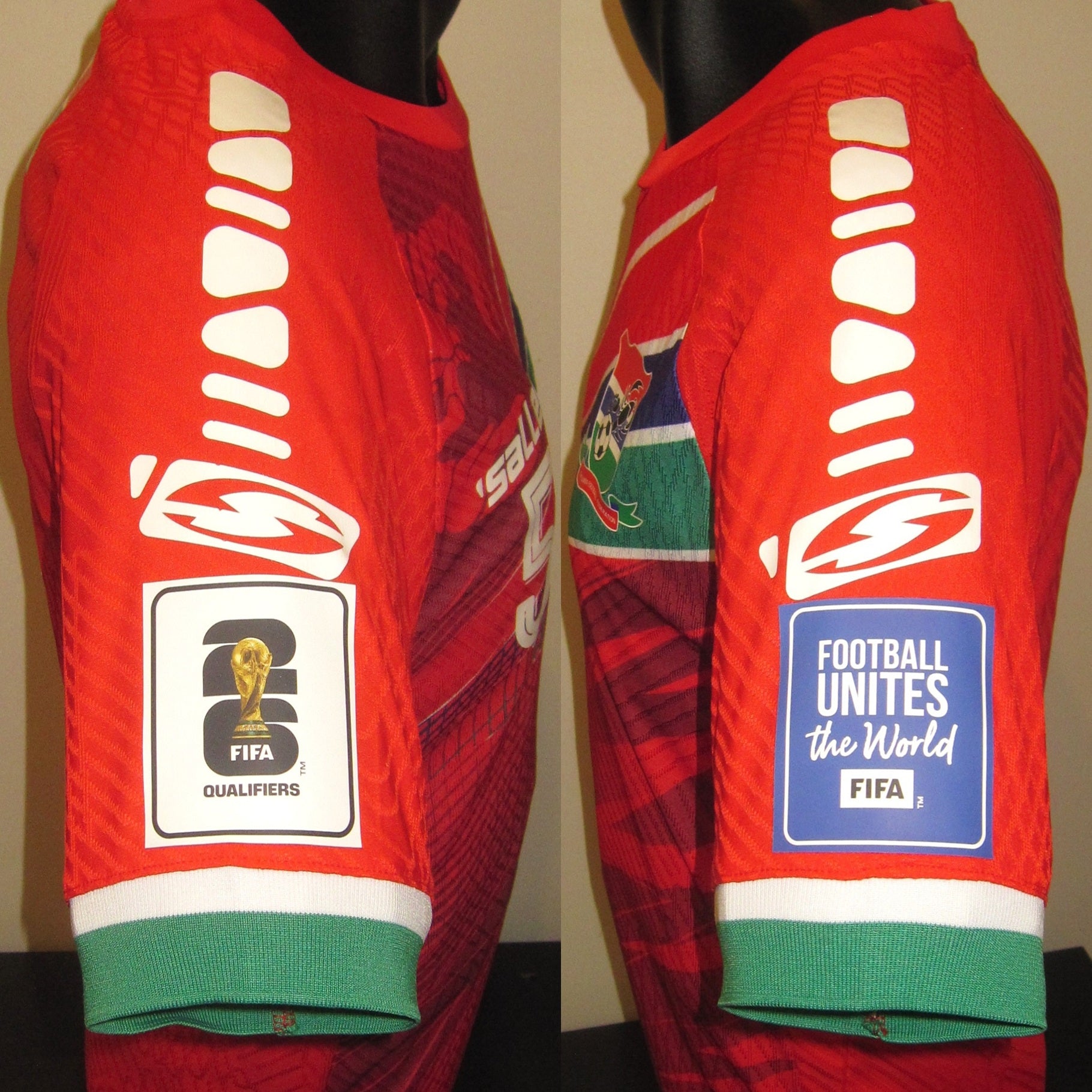 Gambia 2024-25 Home (#5- COLLEY) Jersey/Shirt