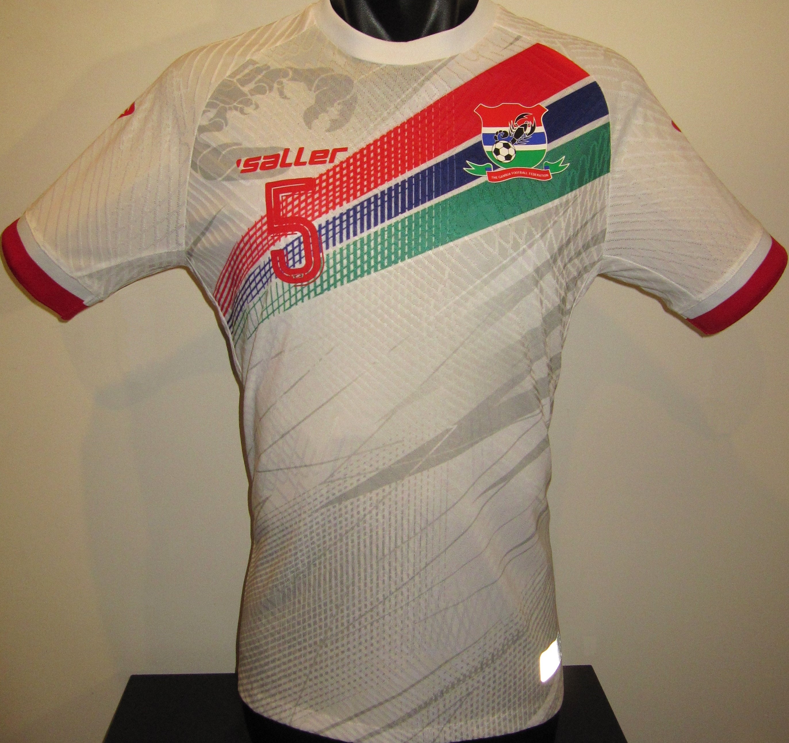 Gambia 2024-25 Away (COLLEY #5) Jersey/Shirt