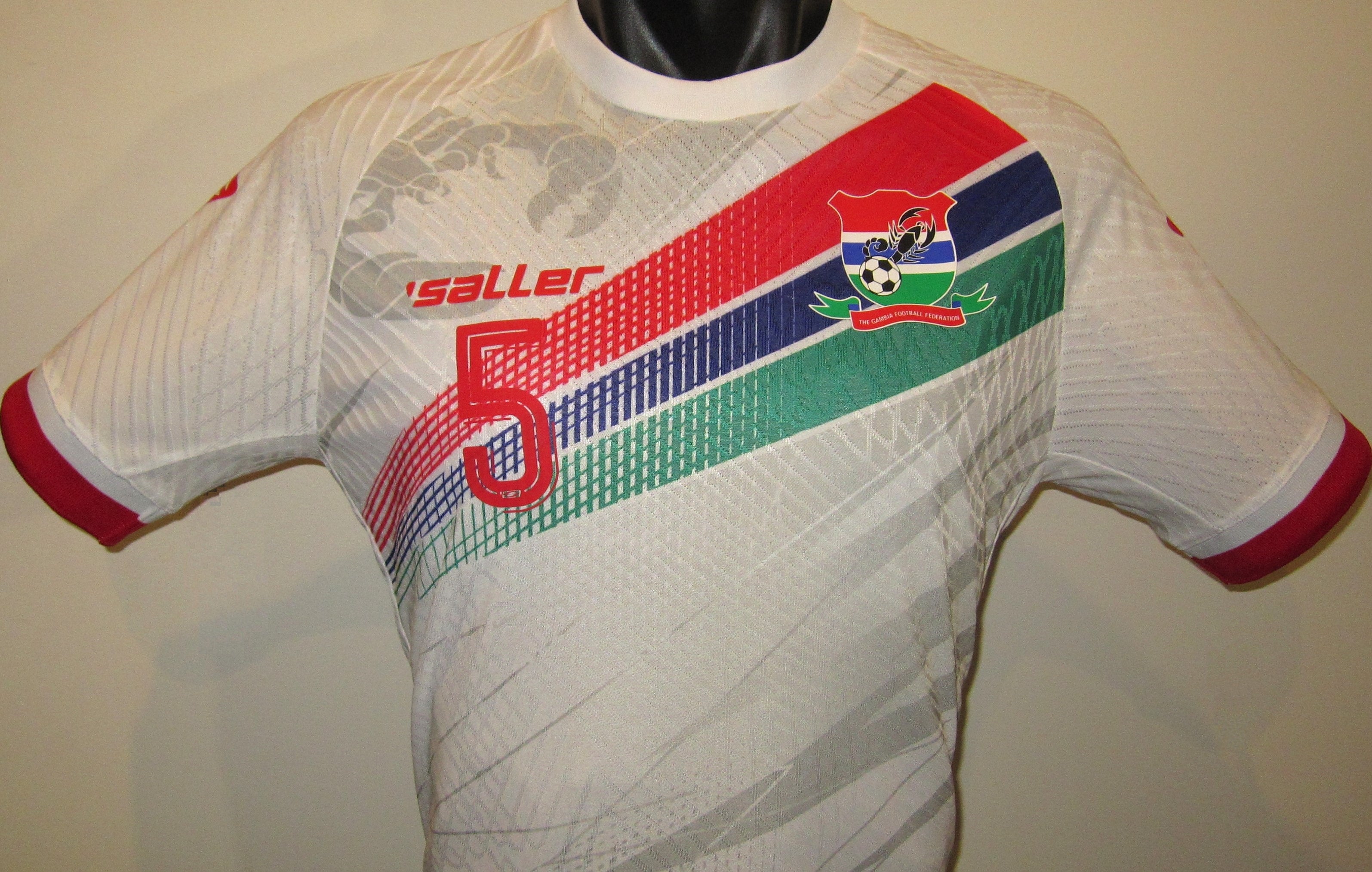 Gambia 2024-25 Away (COLLEY #5) Jersey/Shirt