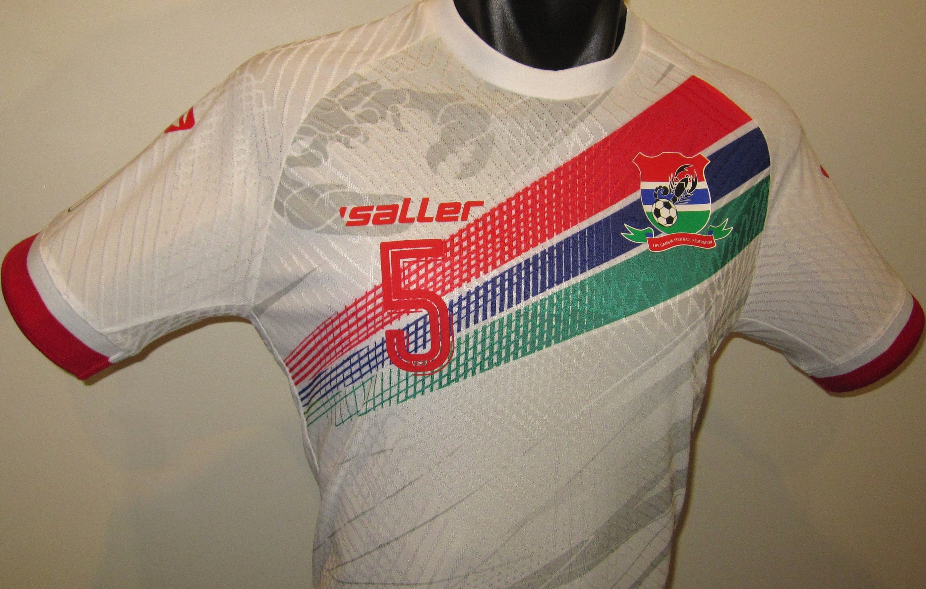 Gambia 2024-25 Away (COLLEY #5) Jersey/Shirt