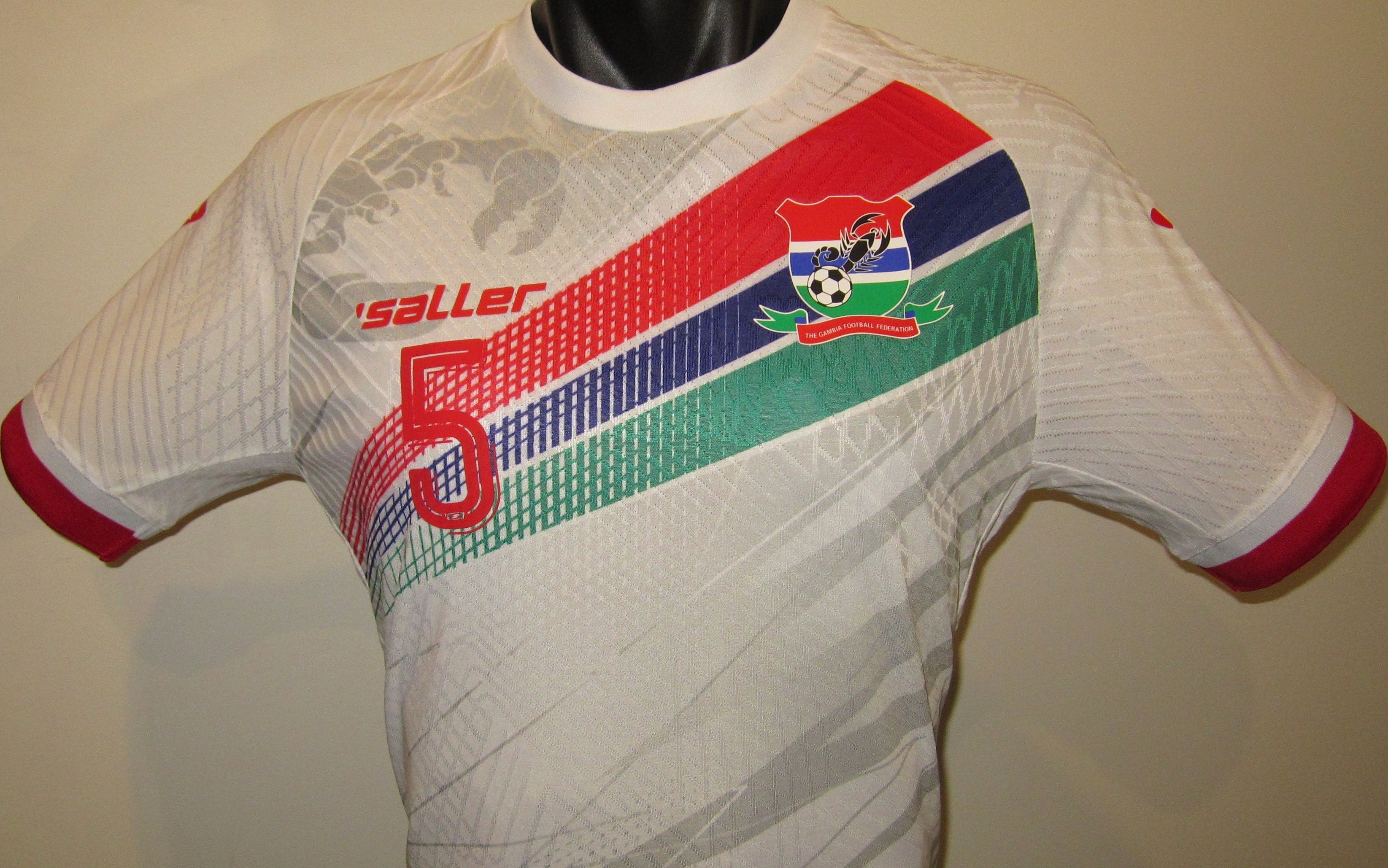 Gambia 2024-25 Away (COLLEY #5) Jersey/Shirt