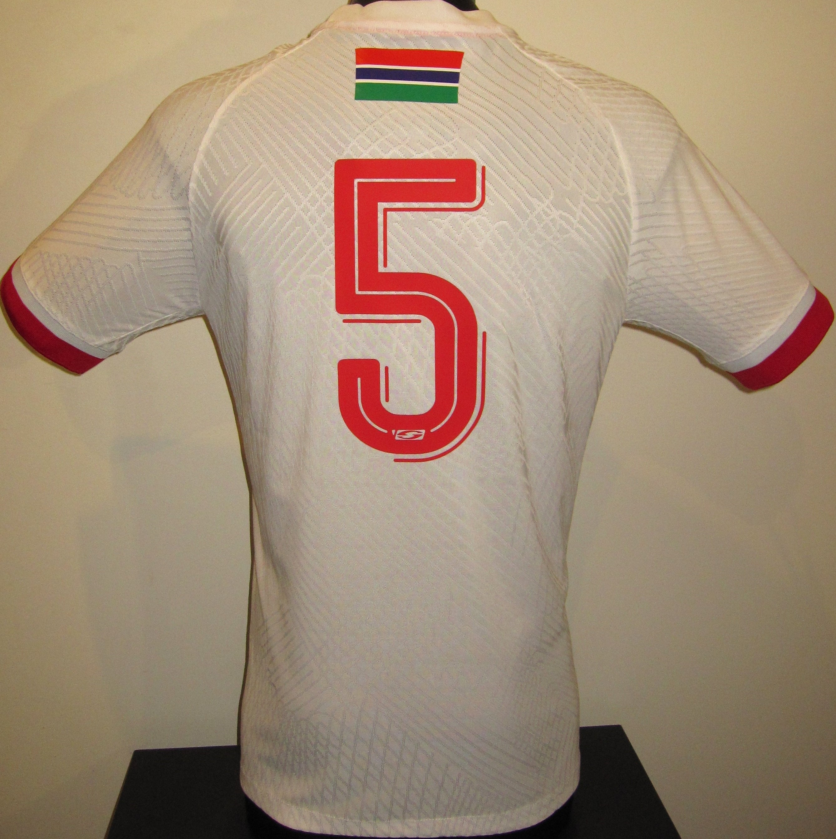 Gambia 2024-25 Away (COLLEY #5) Jersey/Shirt