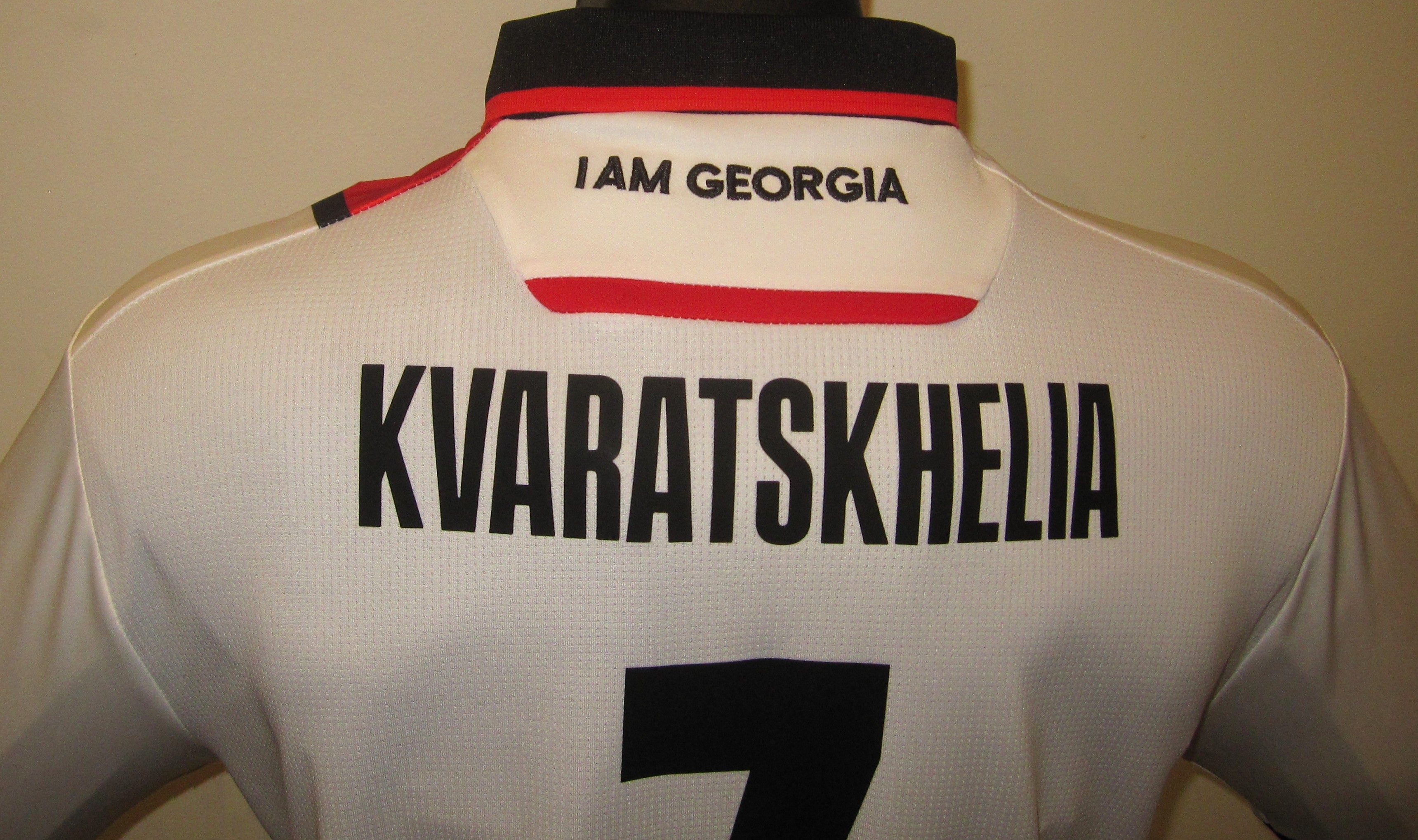 Georgia 2025-26 Home (KVARATSKHELIA #7) Jersey/Shirt