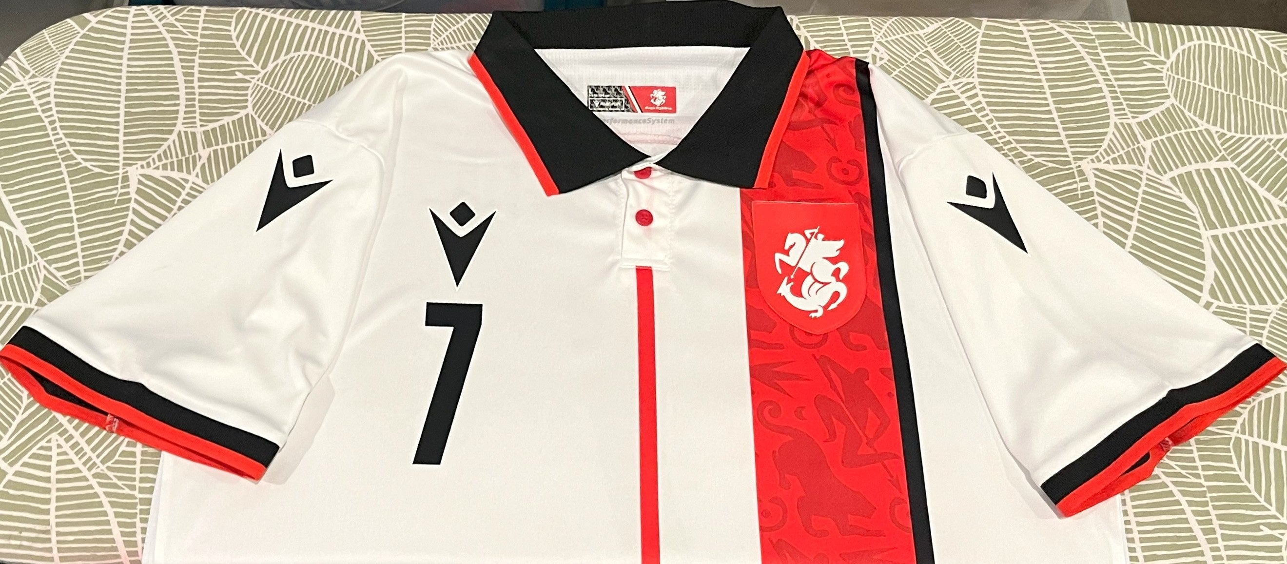 Georgia 2025-26 Home (KVARATSKHELIA #7) Jersey/Shirt