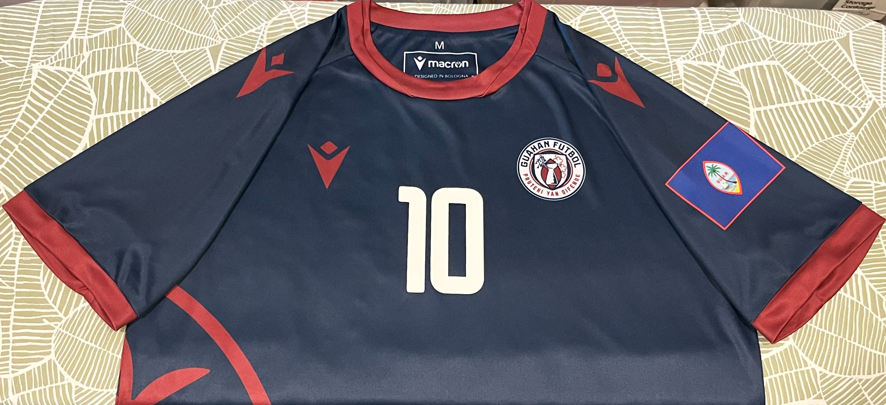 Guam 2023-24 Home (#10- CUNLIFFE) Jersey/Shirt