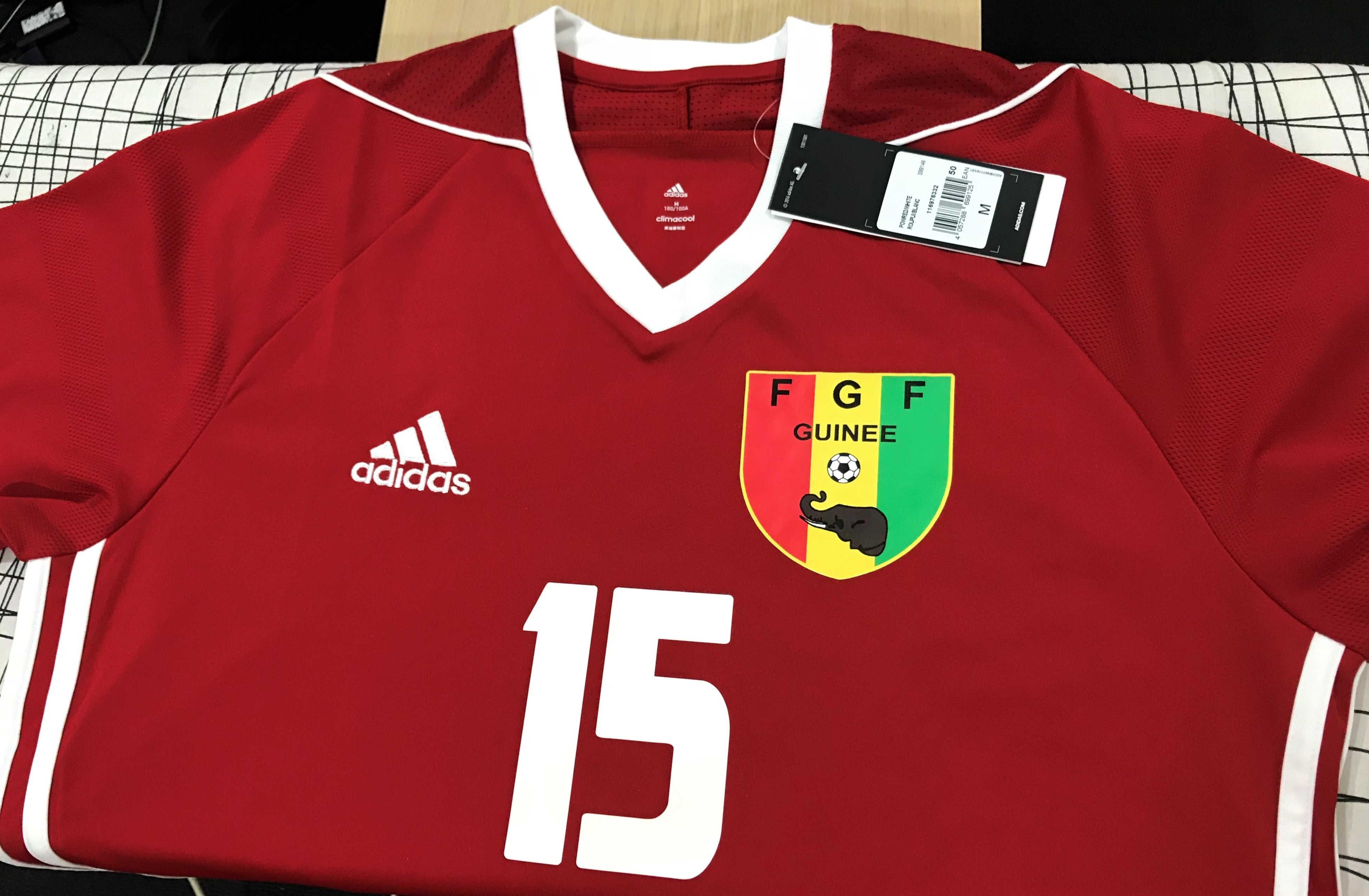 Guinea 2015-16 Home (KEITA #15) Jersey/Shirt