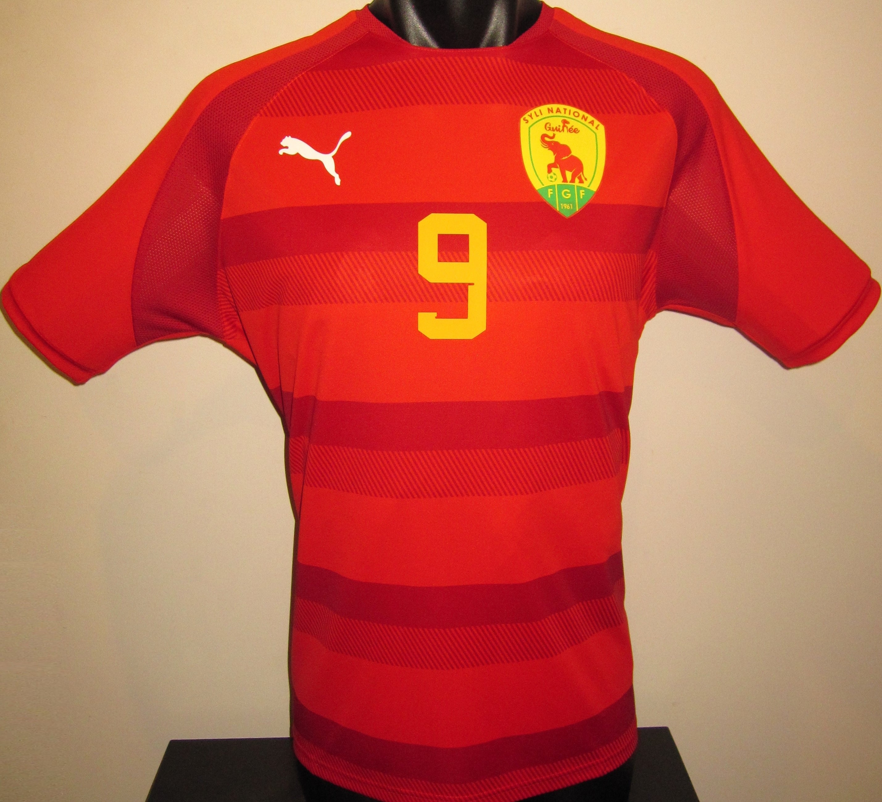 Guinea 2025 Home (S. GUIRASSY #9) Jersey/Shirt