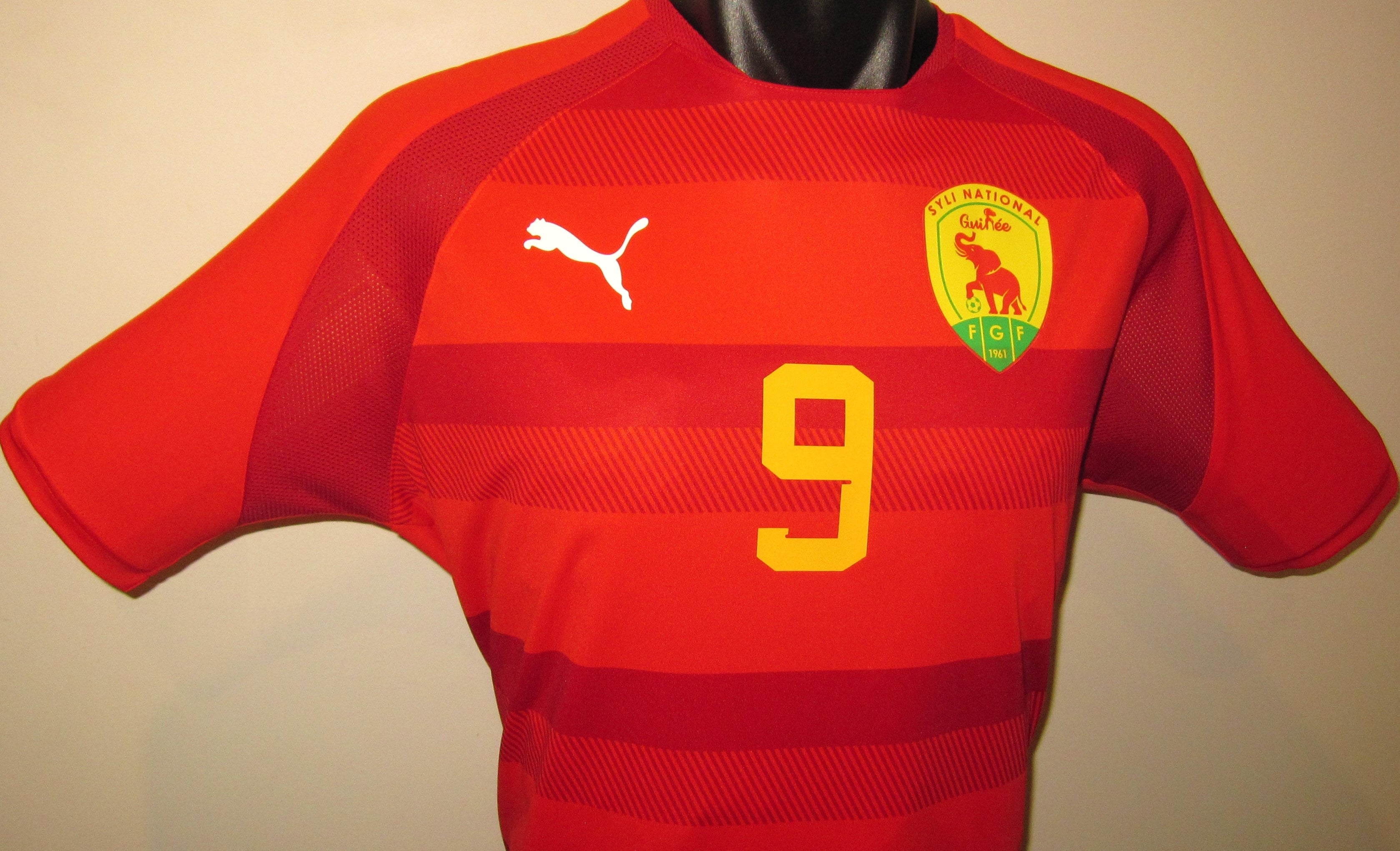Guinea 2025 Home (S. GUIRASSY #9) Jersey/Shirt