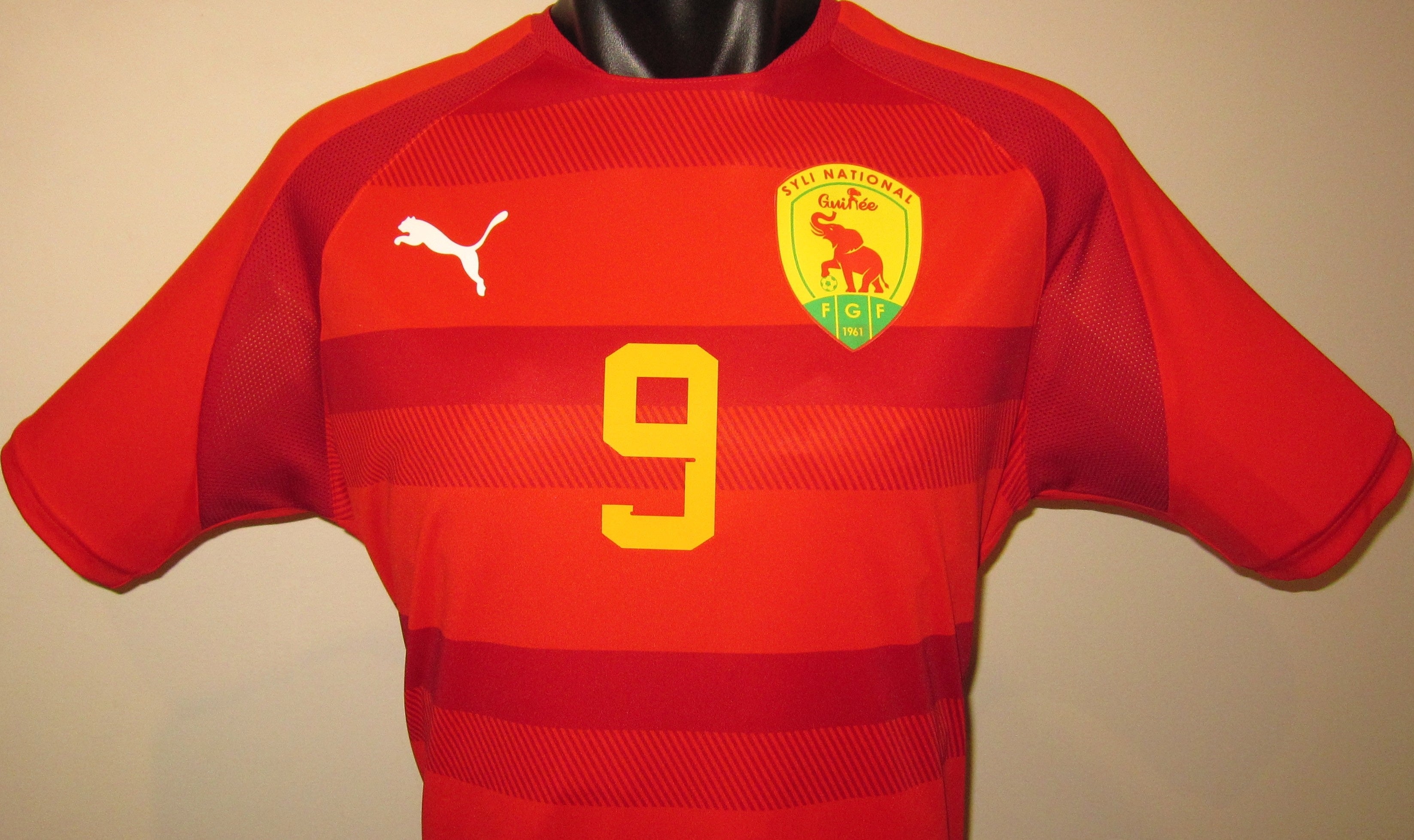 Guinea 2025 Home (S. GUIRASSY #9) Jersey/Shirt