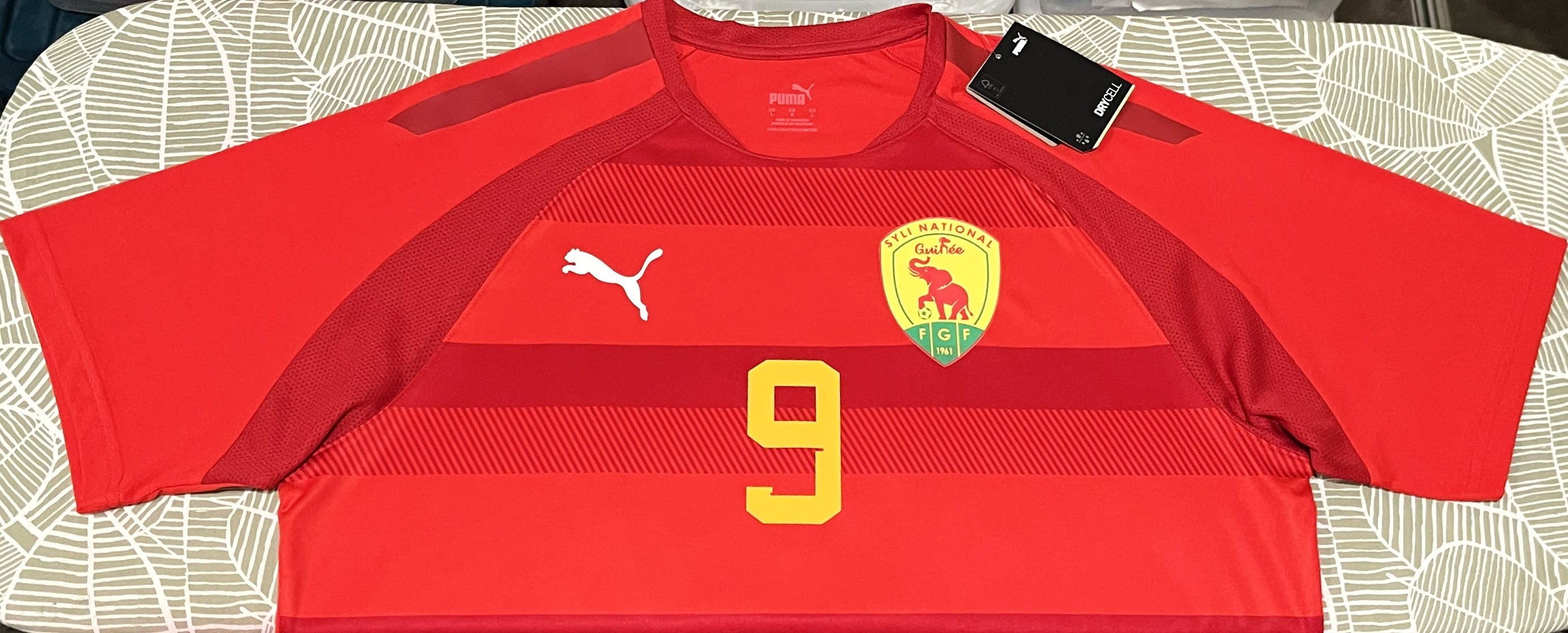 Guinea 2025 Home (S. GUIRASSY #9) Jersey/Shirt