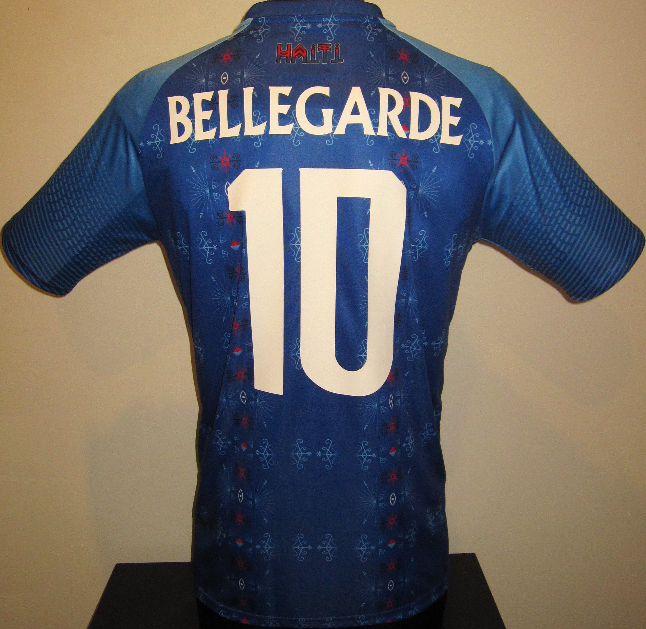 Haiti 2025-26 Home (BELLEGARDE #10) Jersey/Shirt