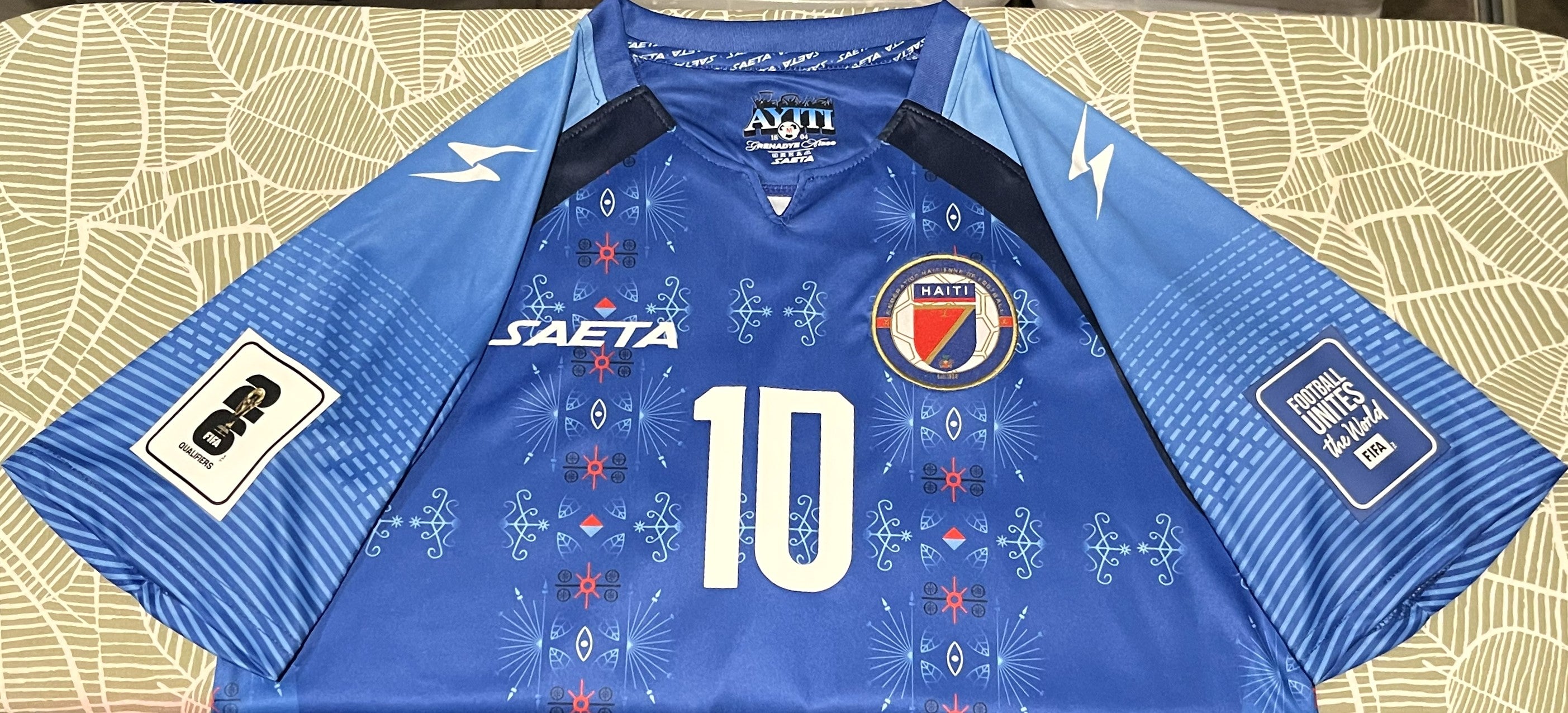 Haiti 2025-26 Home (BELLEGARDE #10) Jersey/Shirt