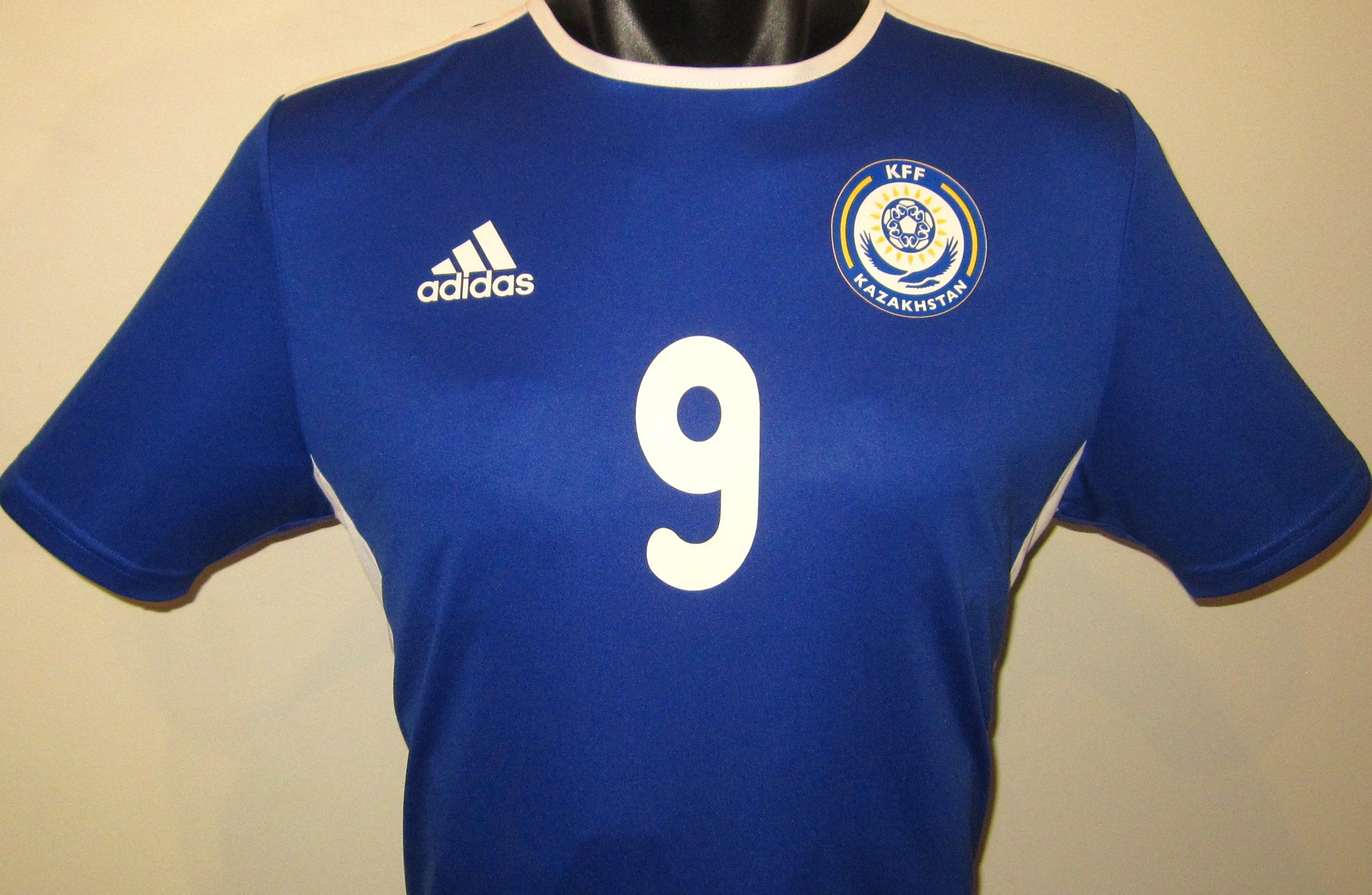 Kazakhstan 2018 Home (#9- SEIDAKHMET) Jersey/Shirt