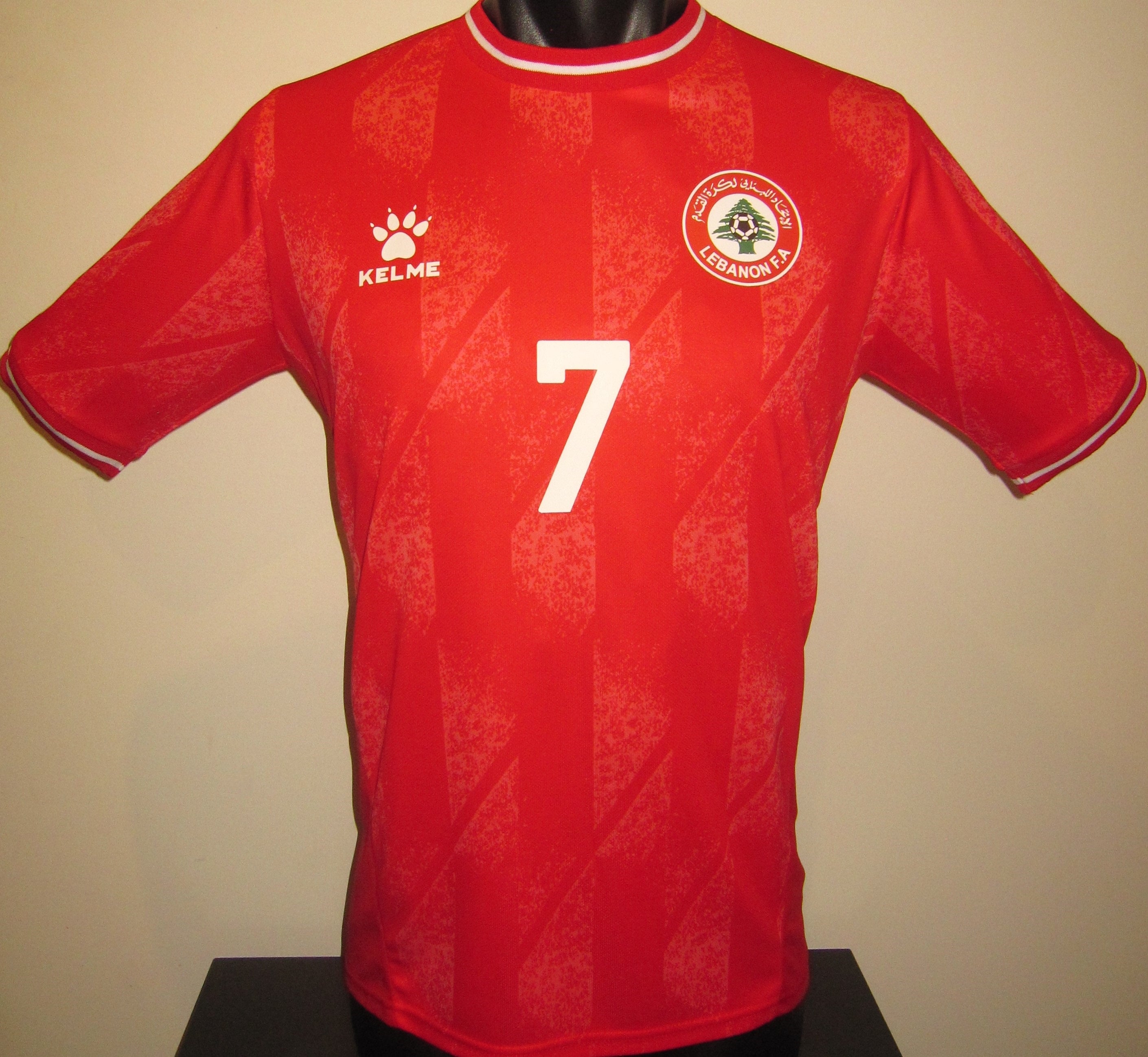 Lebanon 2023-24 Home (#7- MAATOUK) Jersey/Shirt